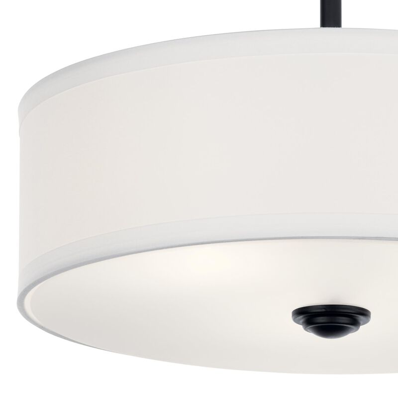 Shailene 14 Inch Semi Flush Mount by Kichler