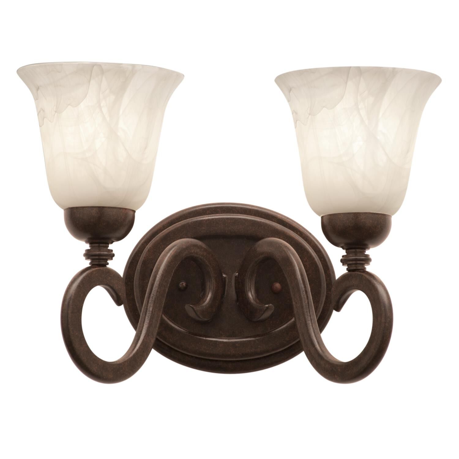 Santa Barbara 18 Inch 2 Light Bath Vanity Light by Kalco Lighting