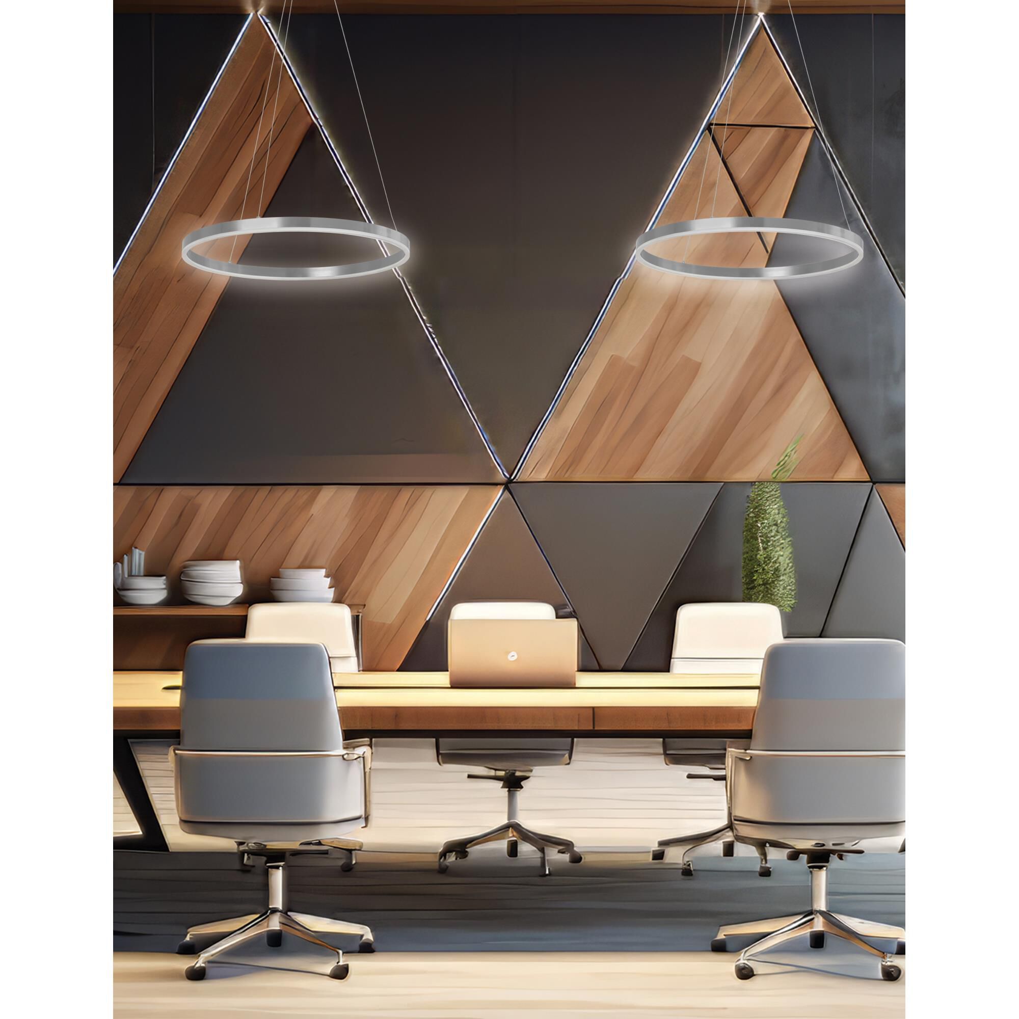 Circulo 24 Inch Chandelier by Dainolite