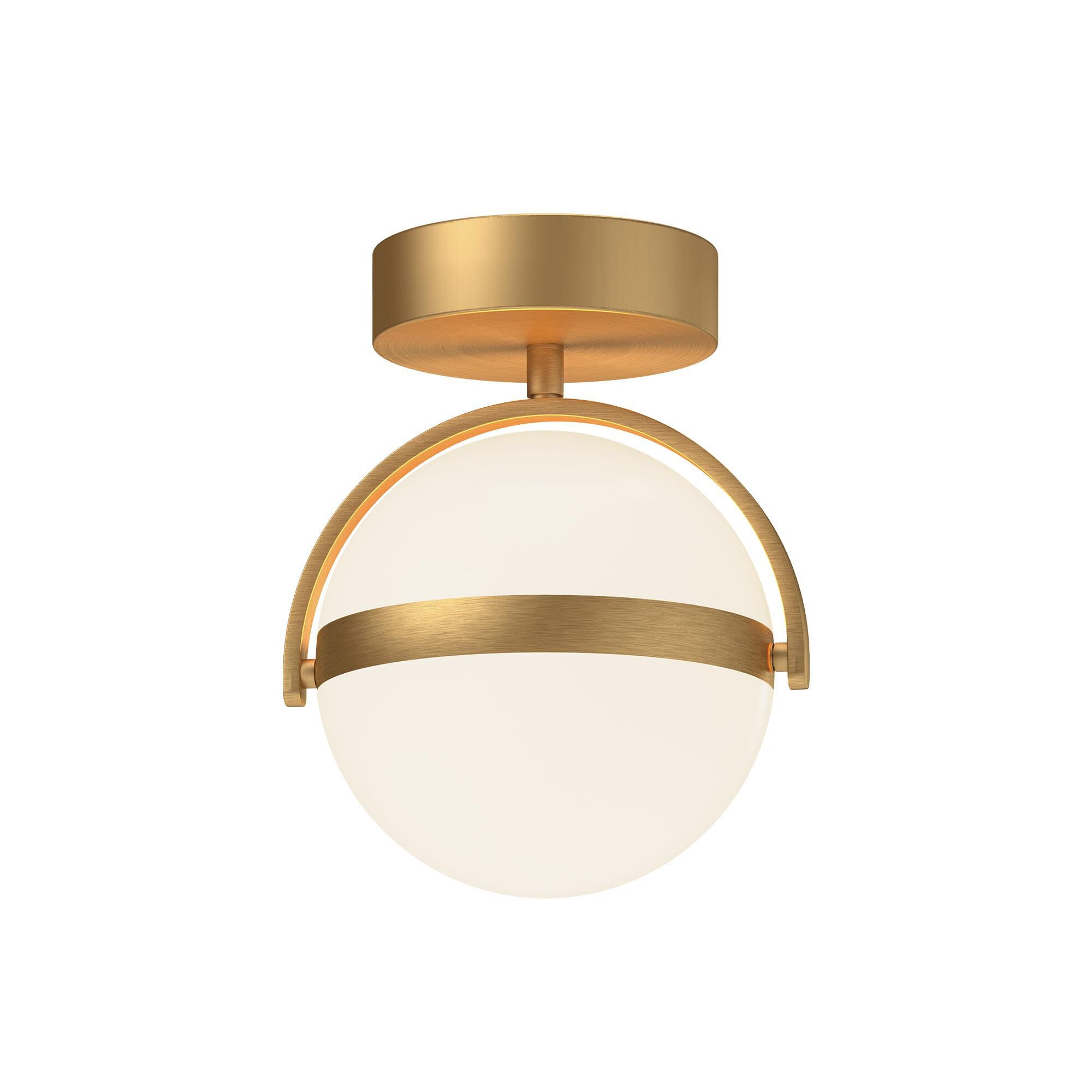 Globo 7 Inch 1 Light Flush Mount,