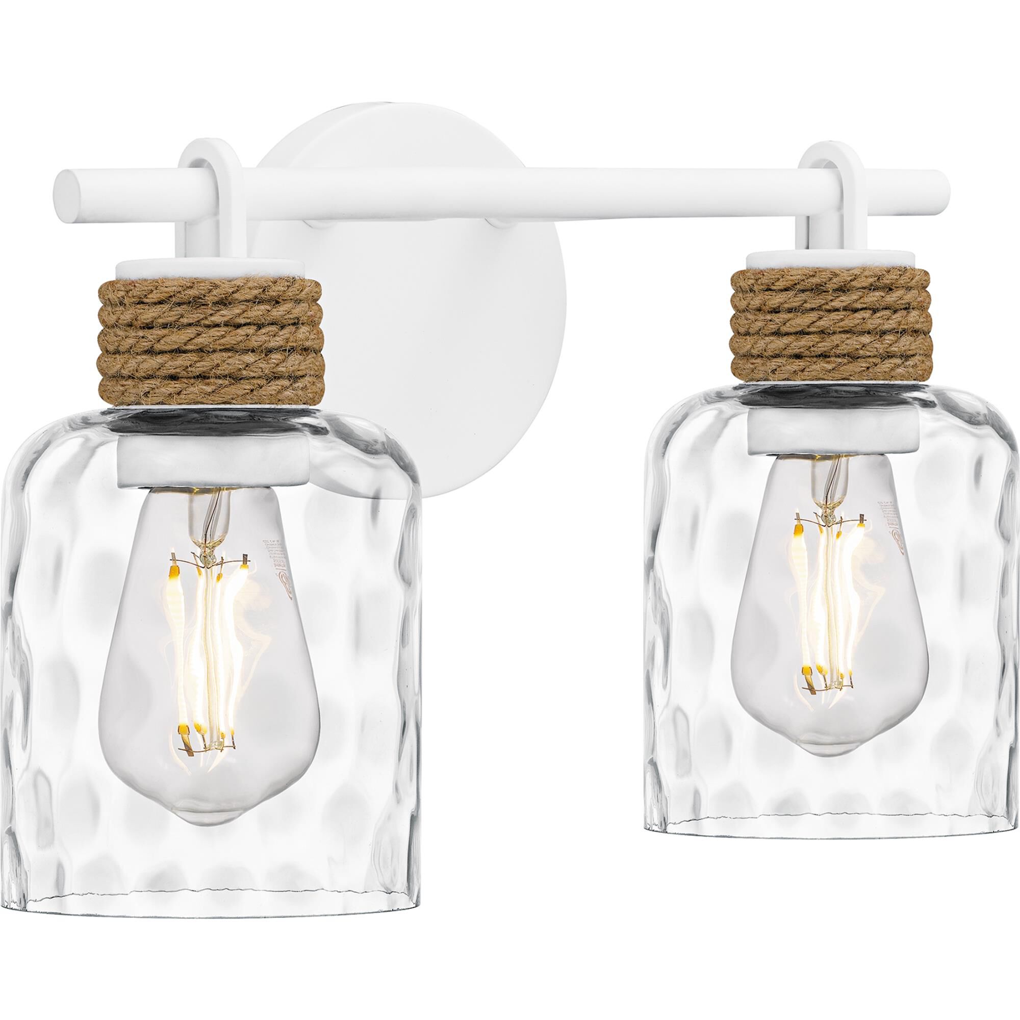 Baltic 15 Inch Bath Vanity Light by Quoizel