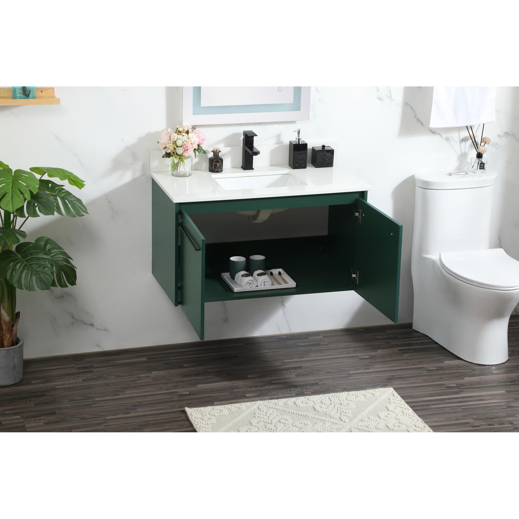 Shown in Green finish