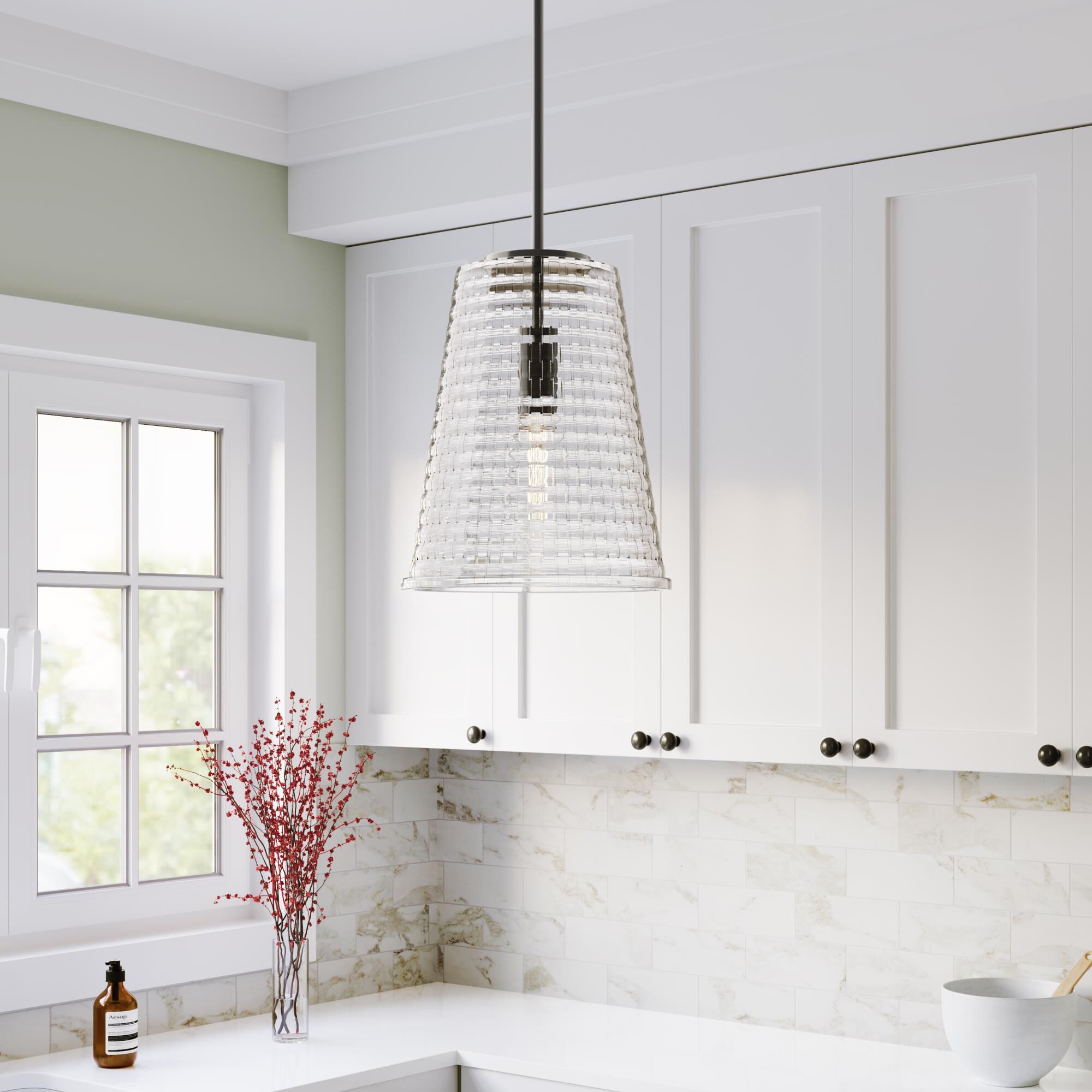 Saben 12 Inch Mini Pendant by Millenium Lighting