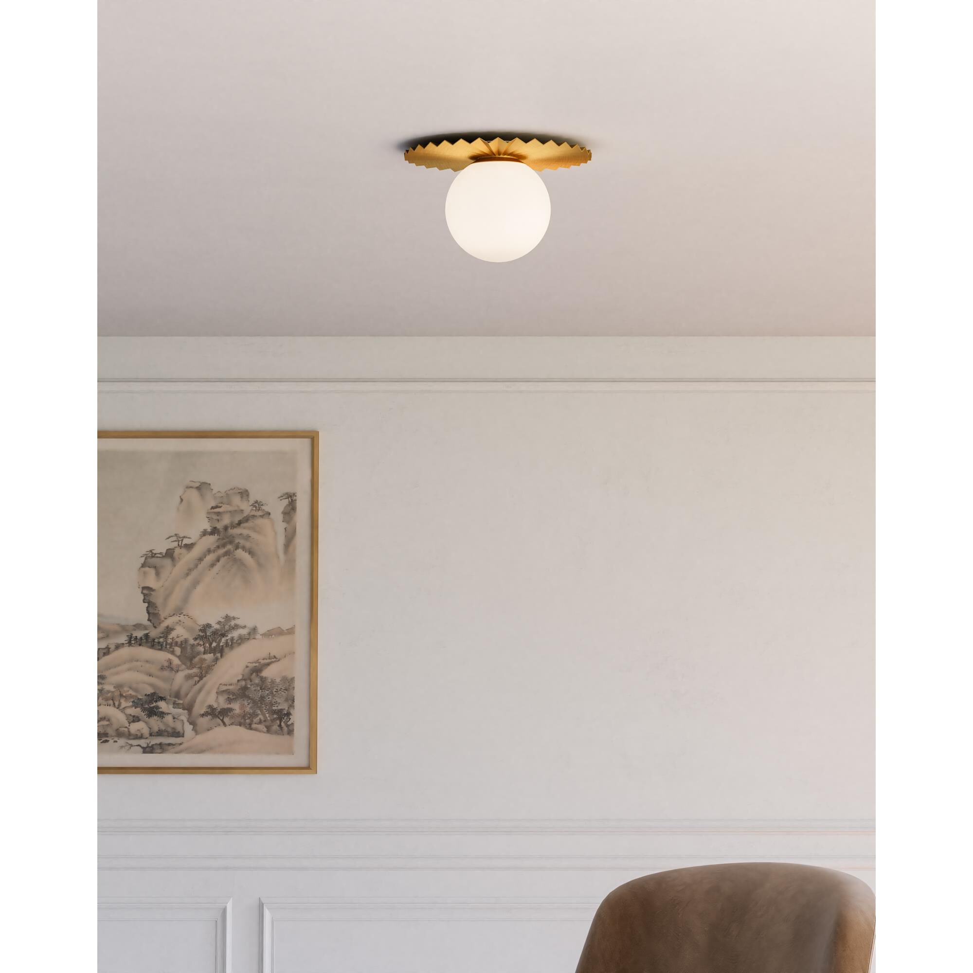 Plume 12 Inch Flush Mount,