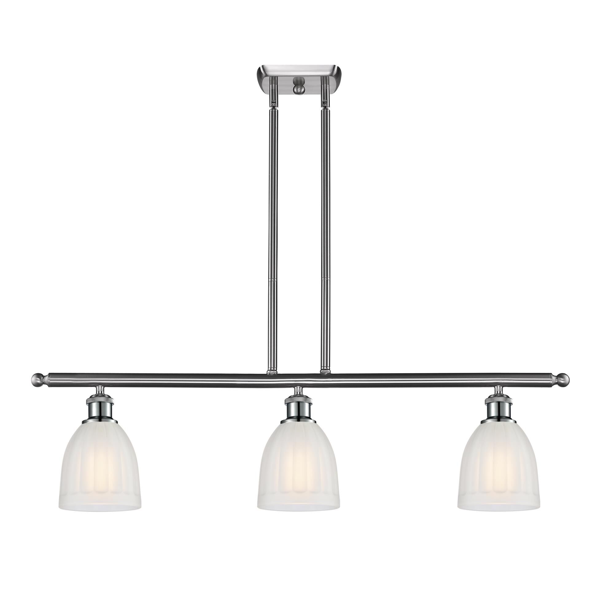 Bruno Marashlian Brookfield 36 Inch 3 Light Linear Suspension Light by Innovations Lighting