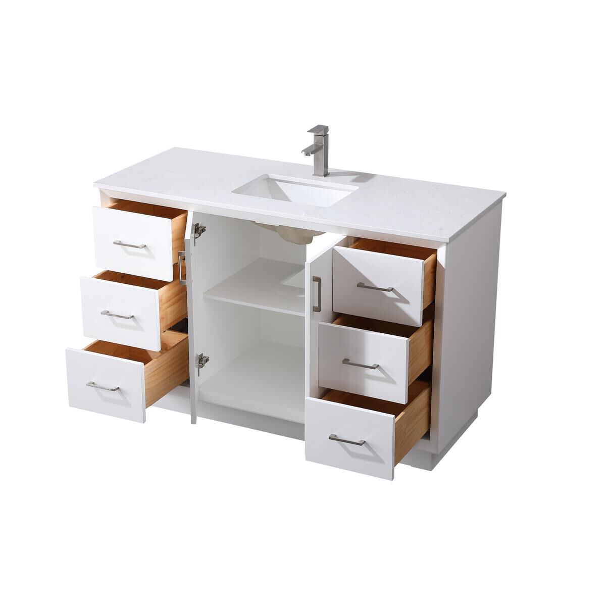 Hayes 54 Inch Bath Vanity by Elegant Decor