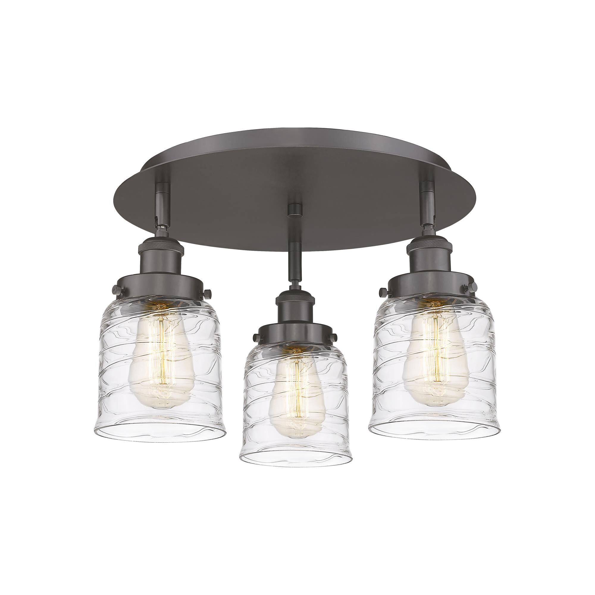Bruno Marashlian Bell 17 Inch Flush Mount by Innovations Lighting