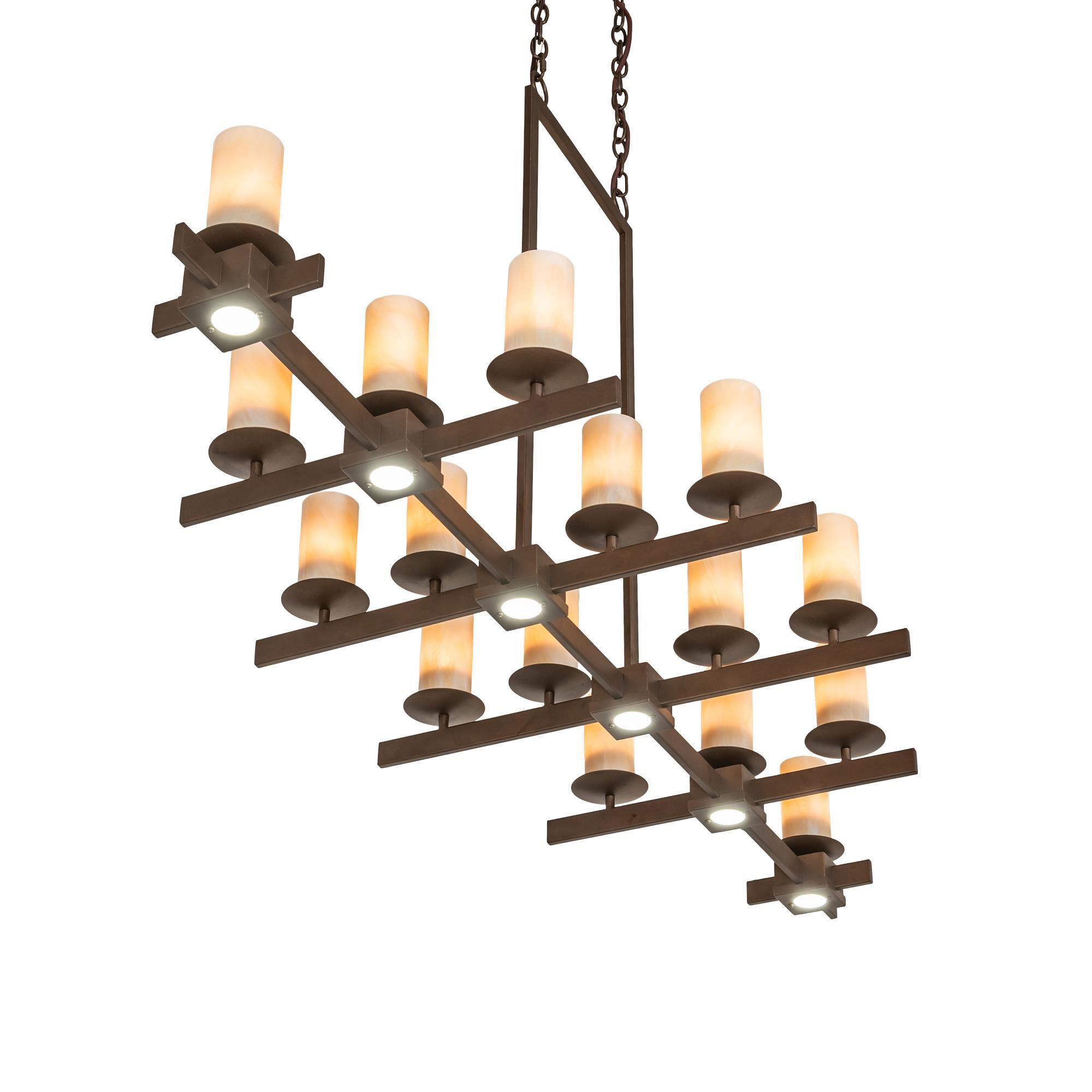 Dante 72 Inch 16 Light Linear Suspension Light by Meyda Lighting