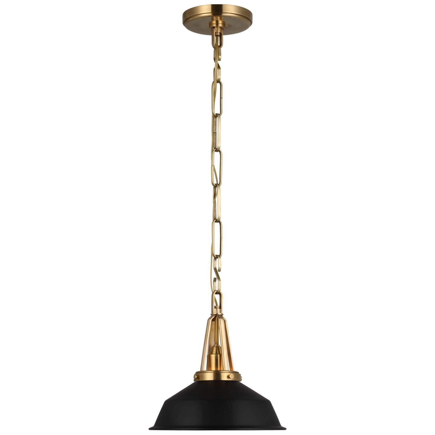 Visual Comfort Signature Collection Chapman & Myers Layton 10 Inch Mini Pendant - Clearance