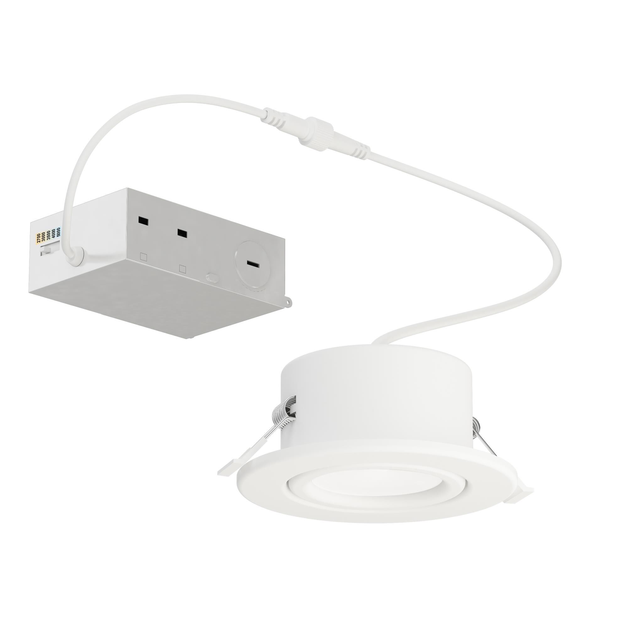 Slim Gimbal 4 Inch Recessed Lighting Trim by Maxim Lighting