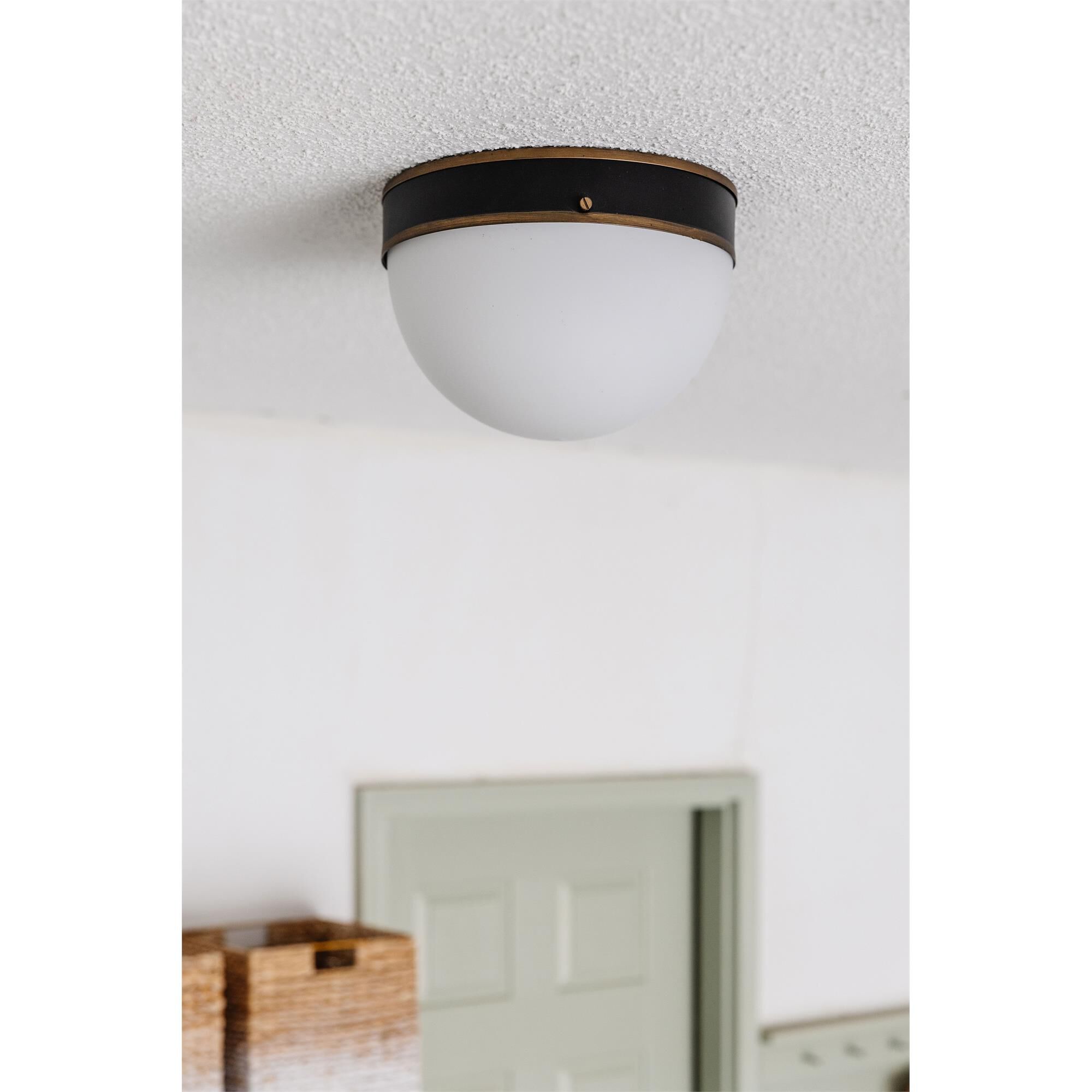 Brian Patrick Flynn Capsule 12 Inch 2 Light Outdoor Flush Mount,