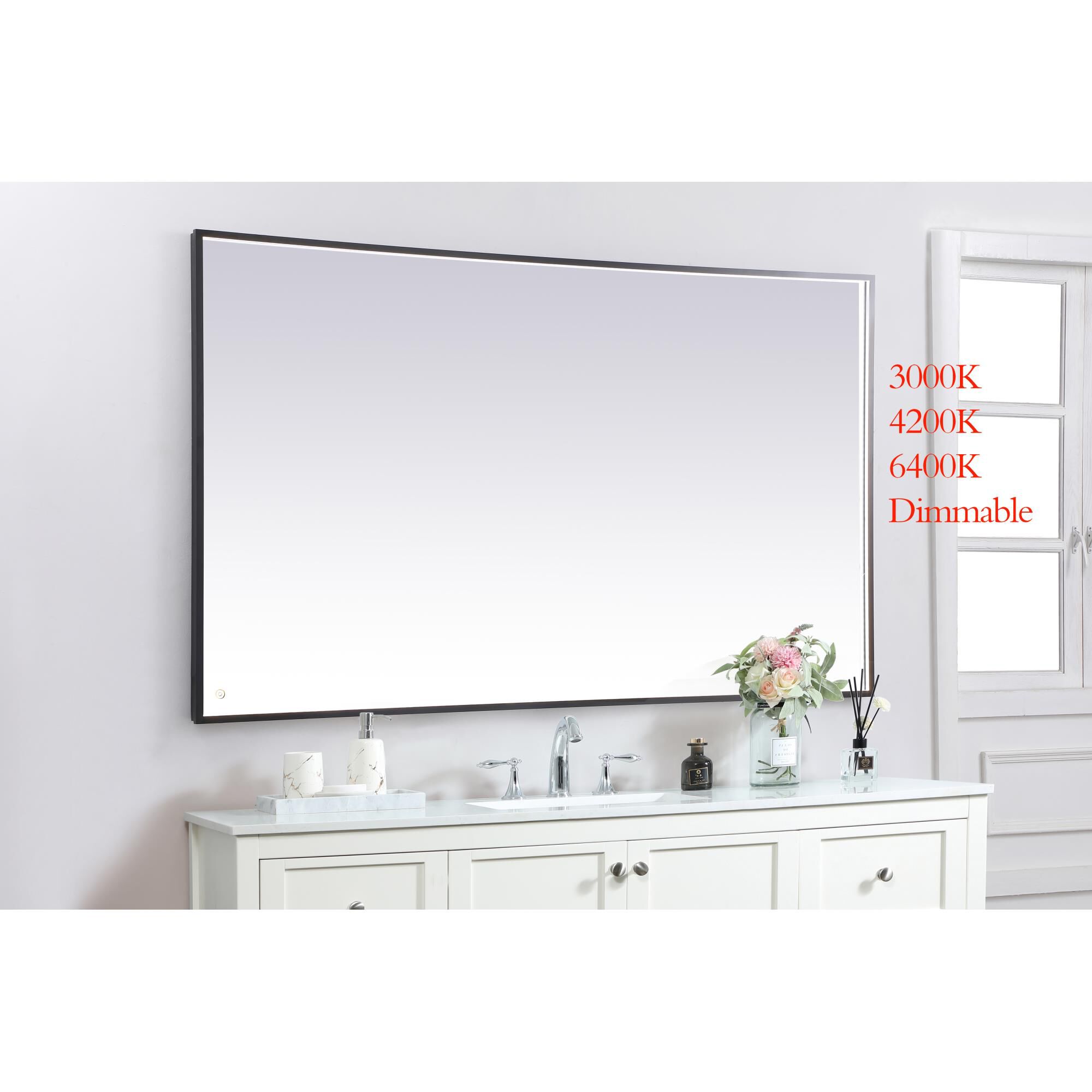 Shown in Black finish