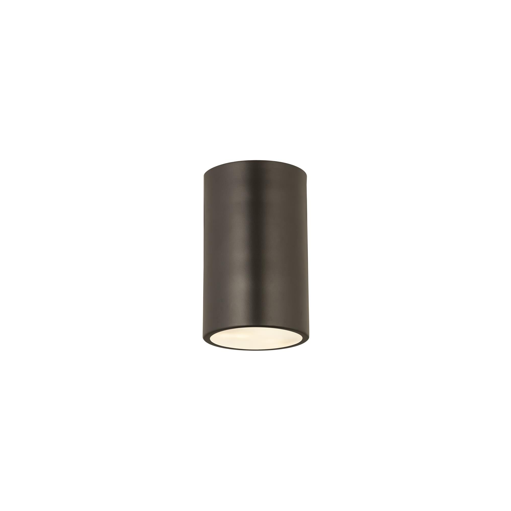 Shown in Bronze finish and Steel glass and Steel shade