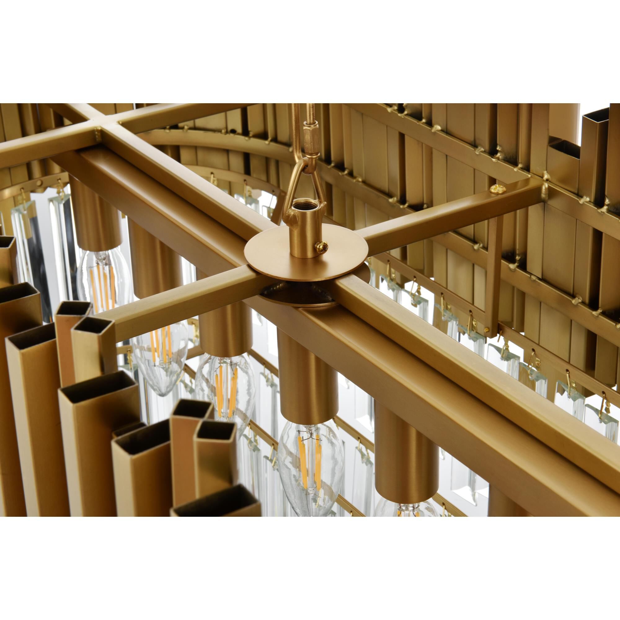 Willow 47 Inch Linear Suspension Light by Elegant Lighting