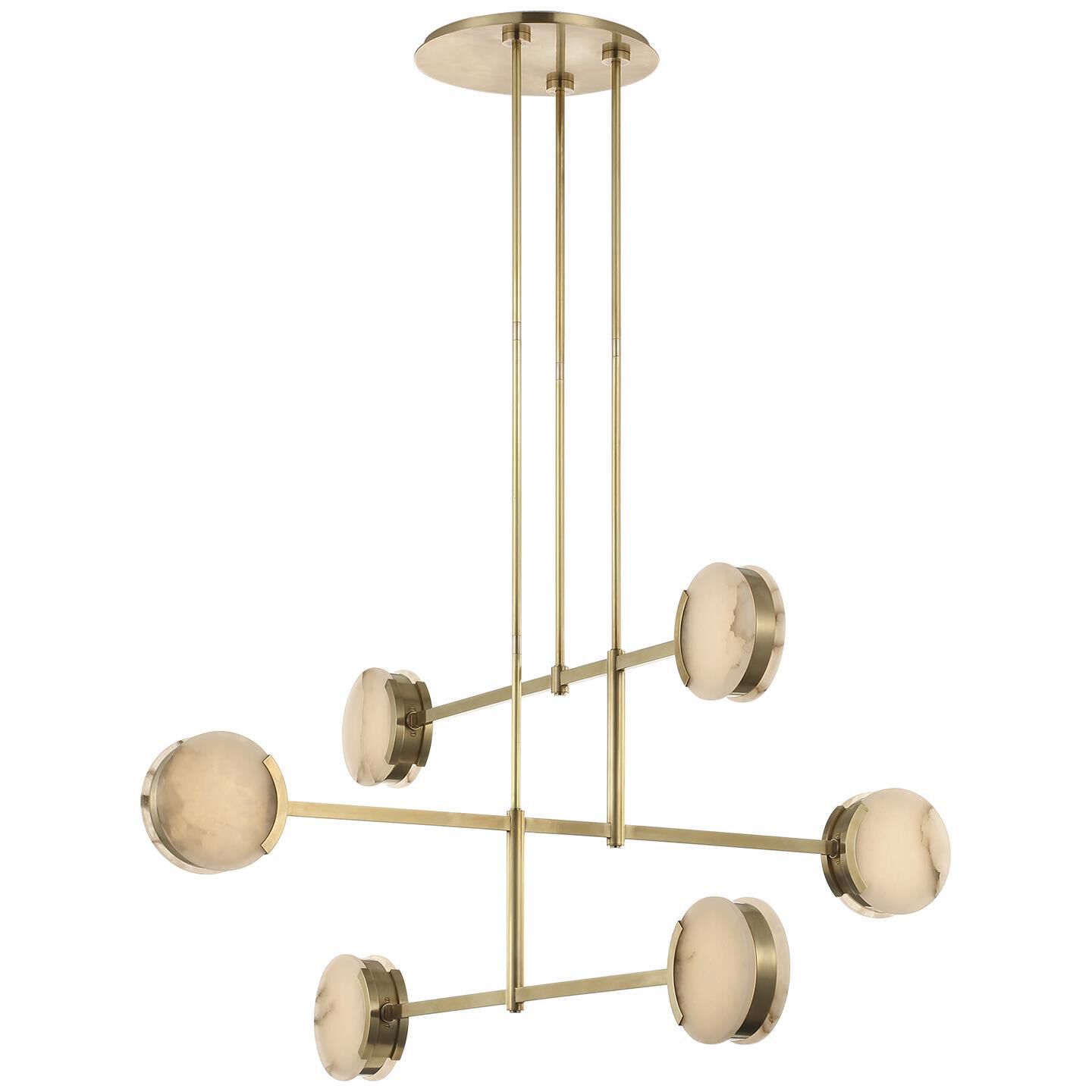 Shown in Antique-Burnished Brass finish