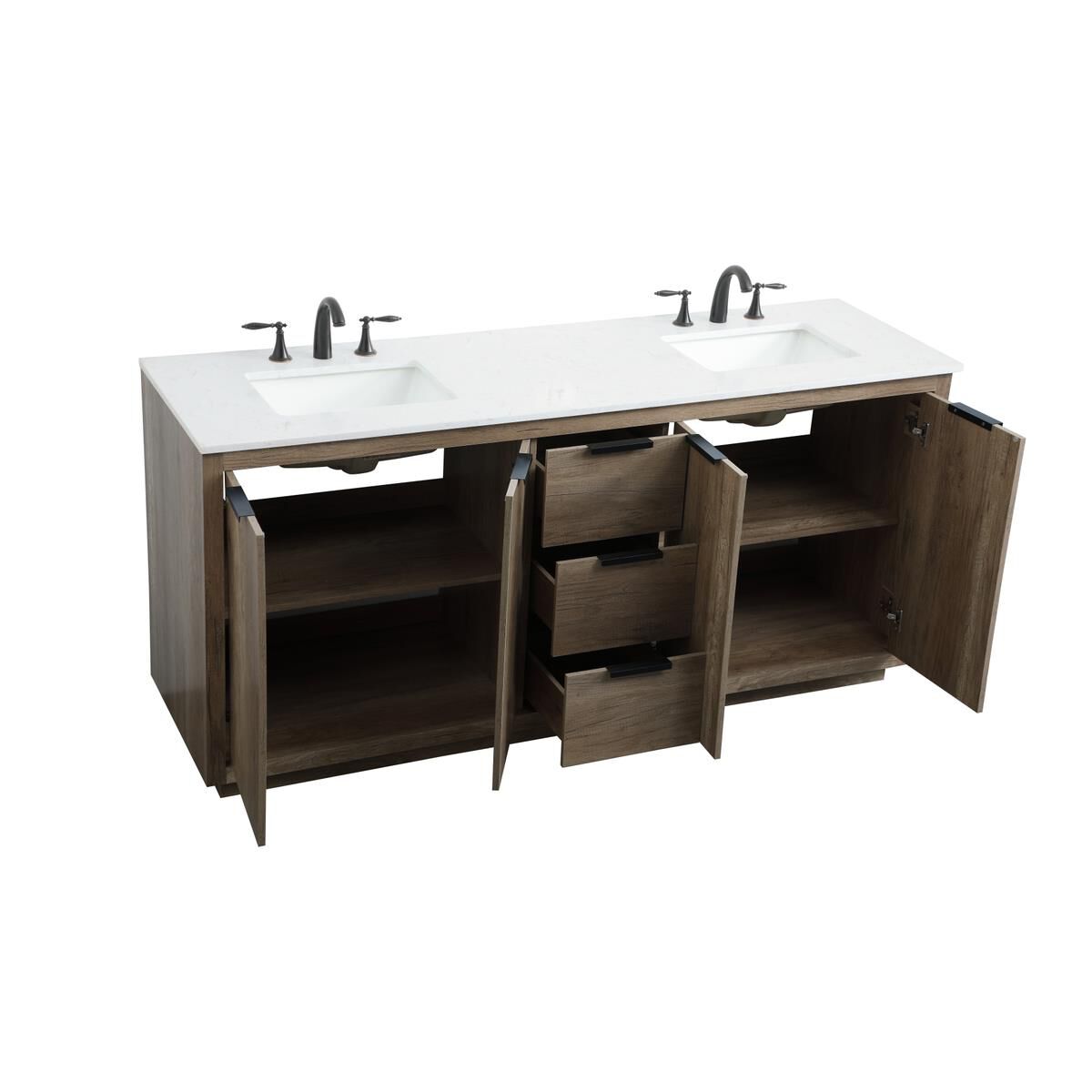 Blake 72 Inch Bath Vanity by Elegant Decor
