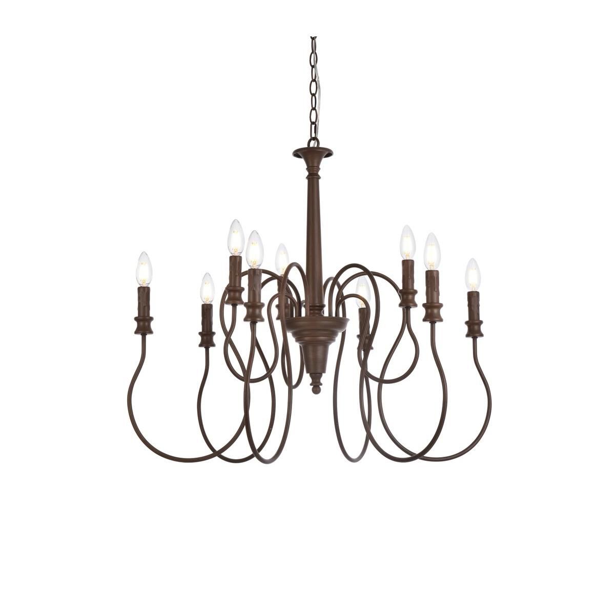 Flynx Chandelier by Elegant Lighting