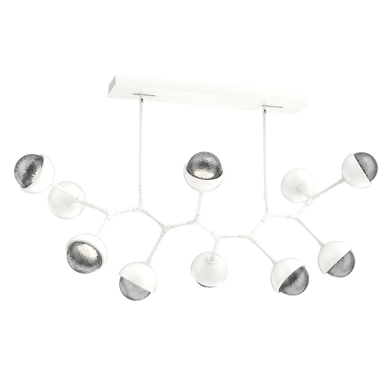 Levi Wilson Cabochon 56 Inch Linear Suspension Light by Hammerton Studio