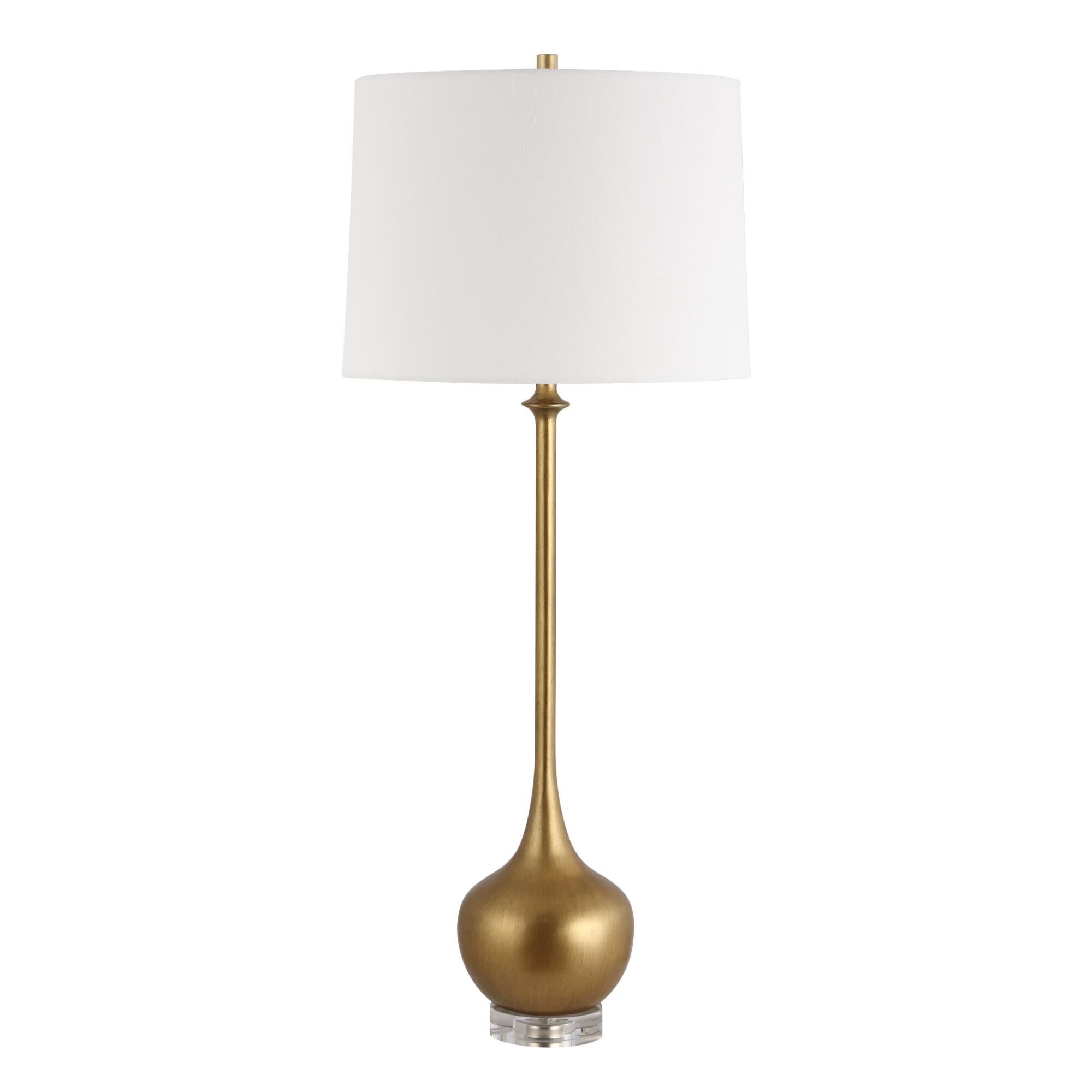 Renee Wightman Good As Gold 34 Inch Accent Lamp by Uttermost