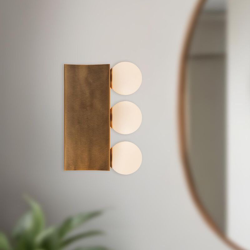Peyton Fox Sinclair 12 Inch Bath Vanity Light by Alora Lighting