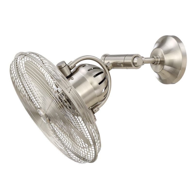 Bellows Iv 14 Inch Wall Mounted Fan with Light Kit by Craftmade
