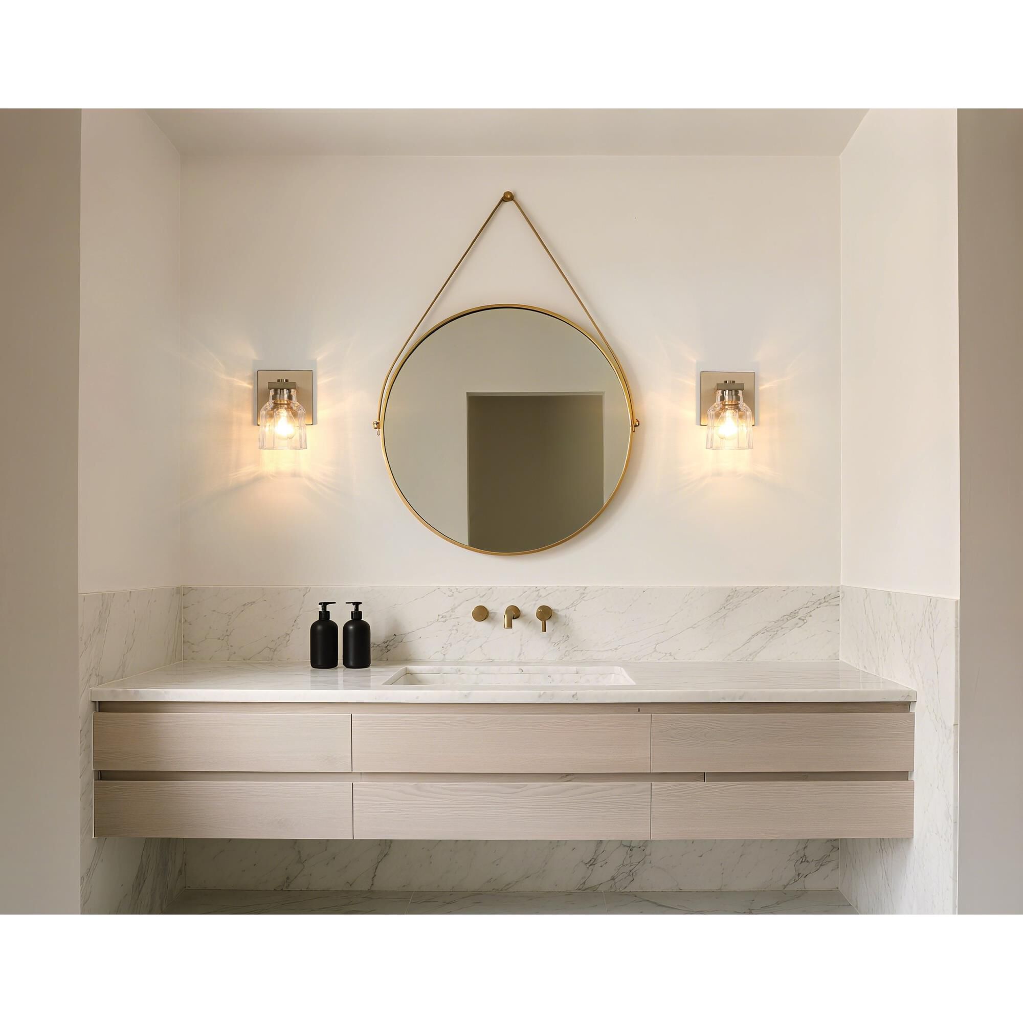 Dryden 5 Inch Bath Vanity Light by Eglo Lighting