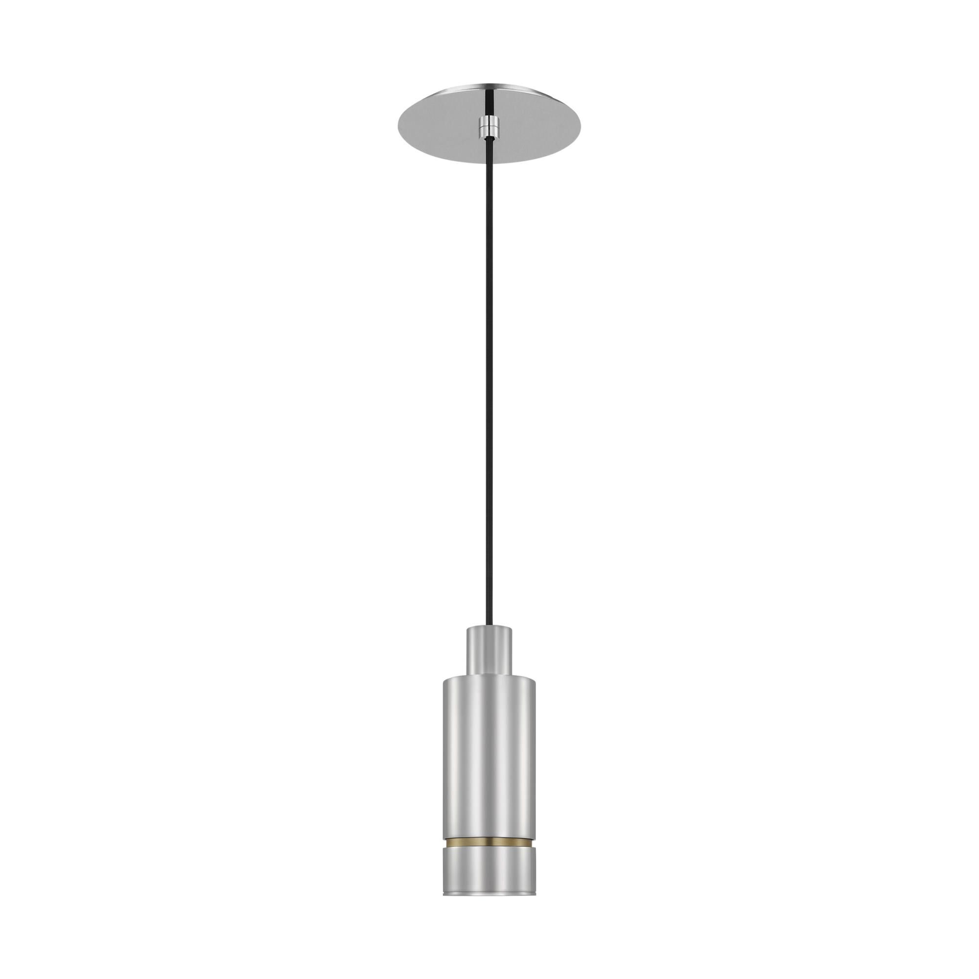 Shown in Polished Stainless Steel finish and Aluminum, Stainless Steel or Brass shade