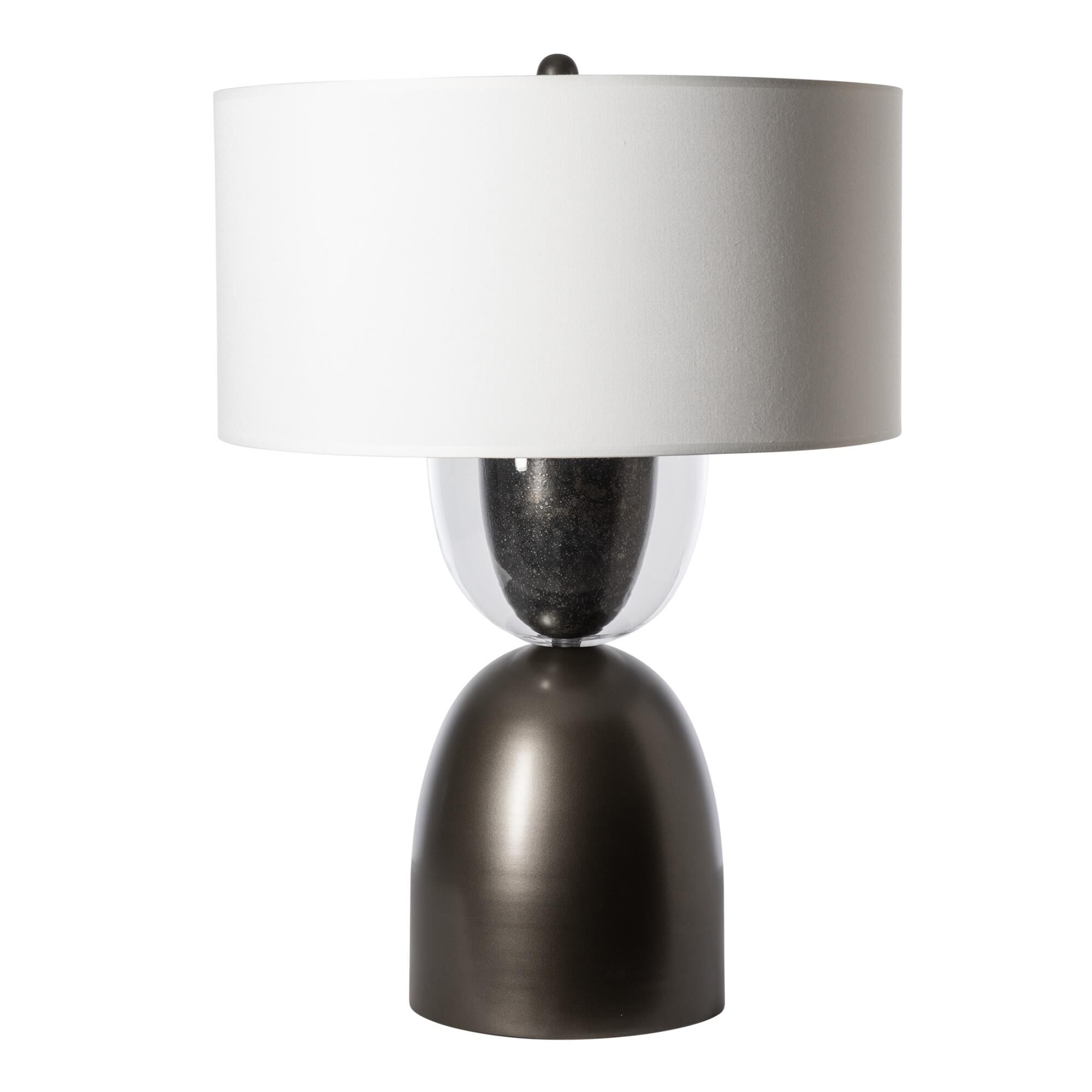 Shown in Dark Smoke finish and Clear Steel accent