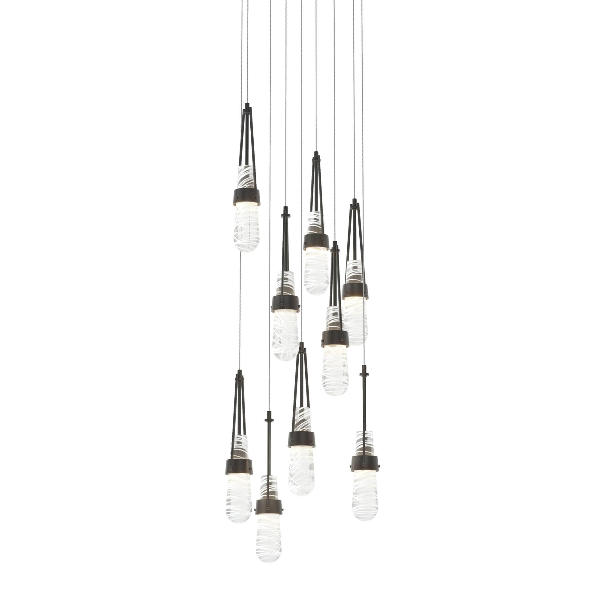 Link 21 Inch Multi Light Pendant by Hubbardton Forge