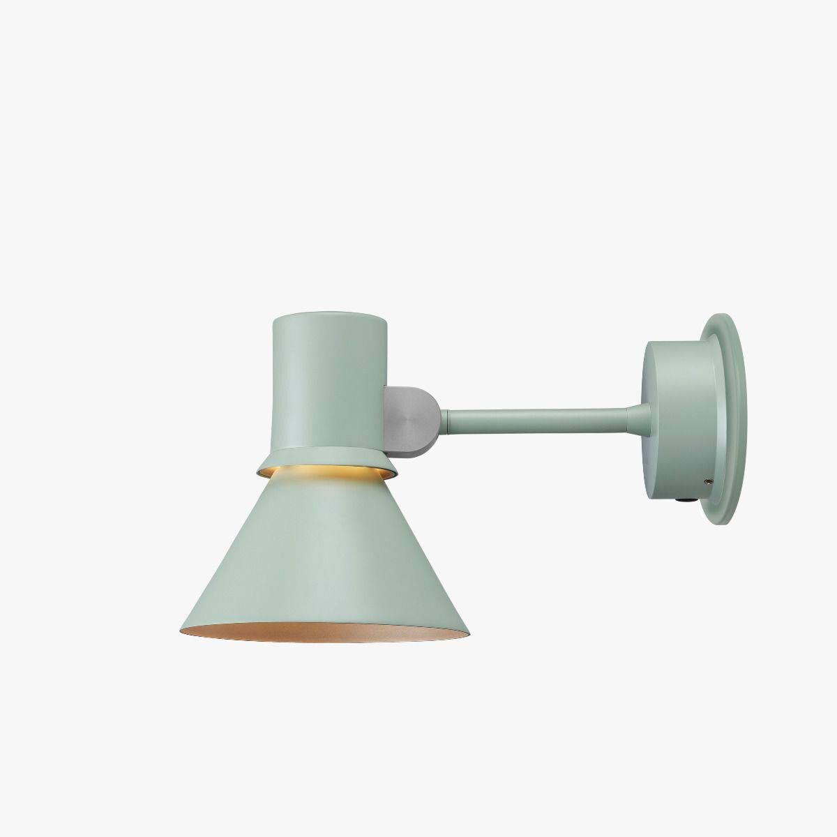Shown in Pistachio Green finish and Aluminum shade