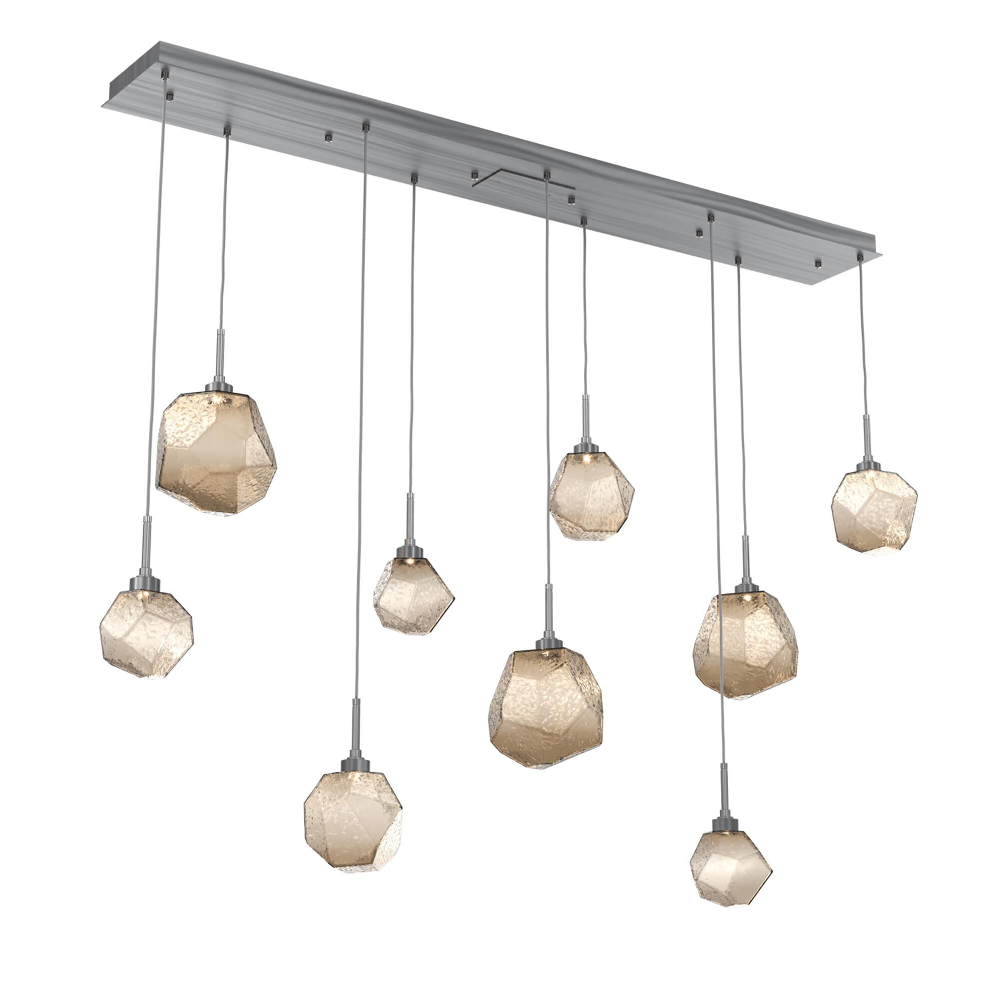 Shown in Graphite finish and Bronze glass