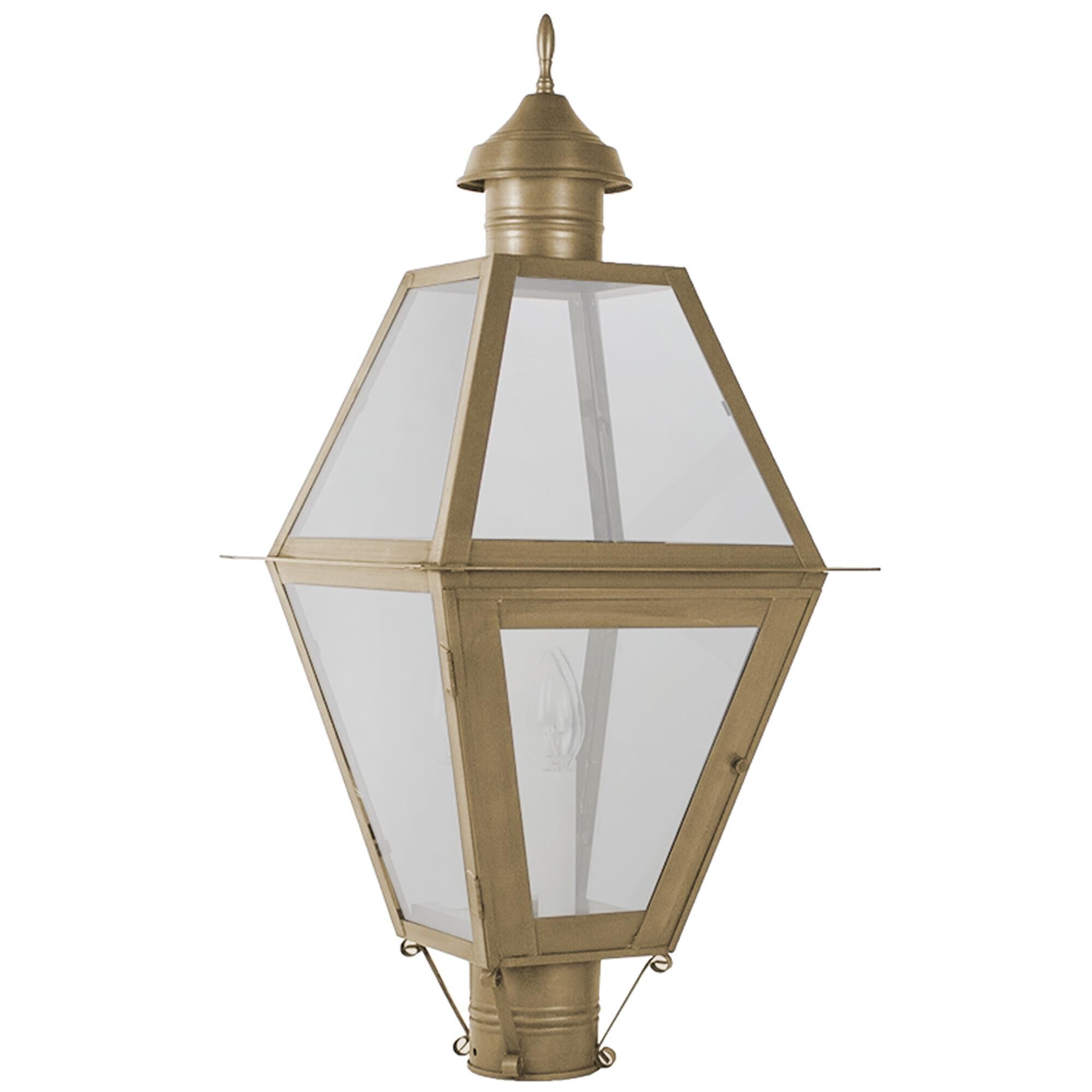 Boston 27 Inch 3 Light Outdoor Post Lamp,