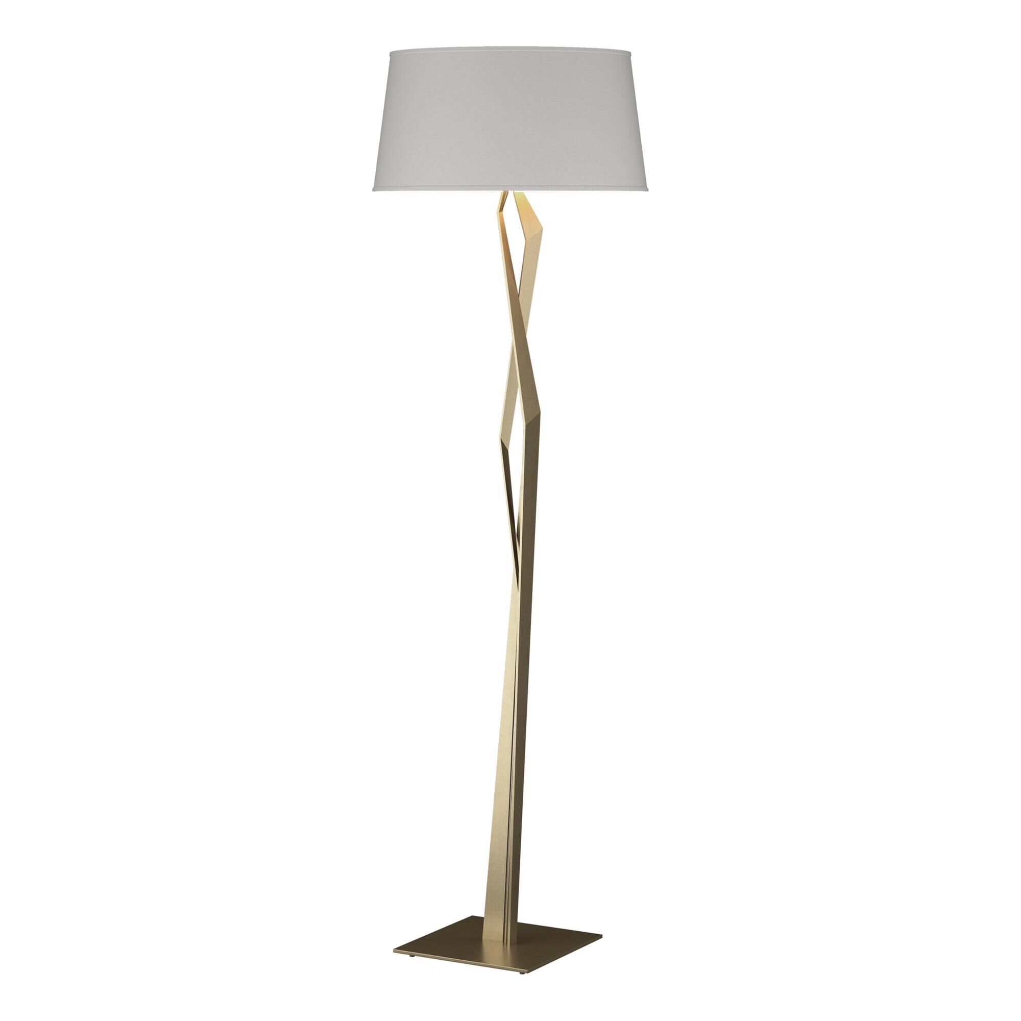 Shown in Soft Gold finish and Flax shade
