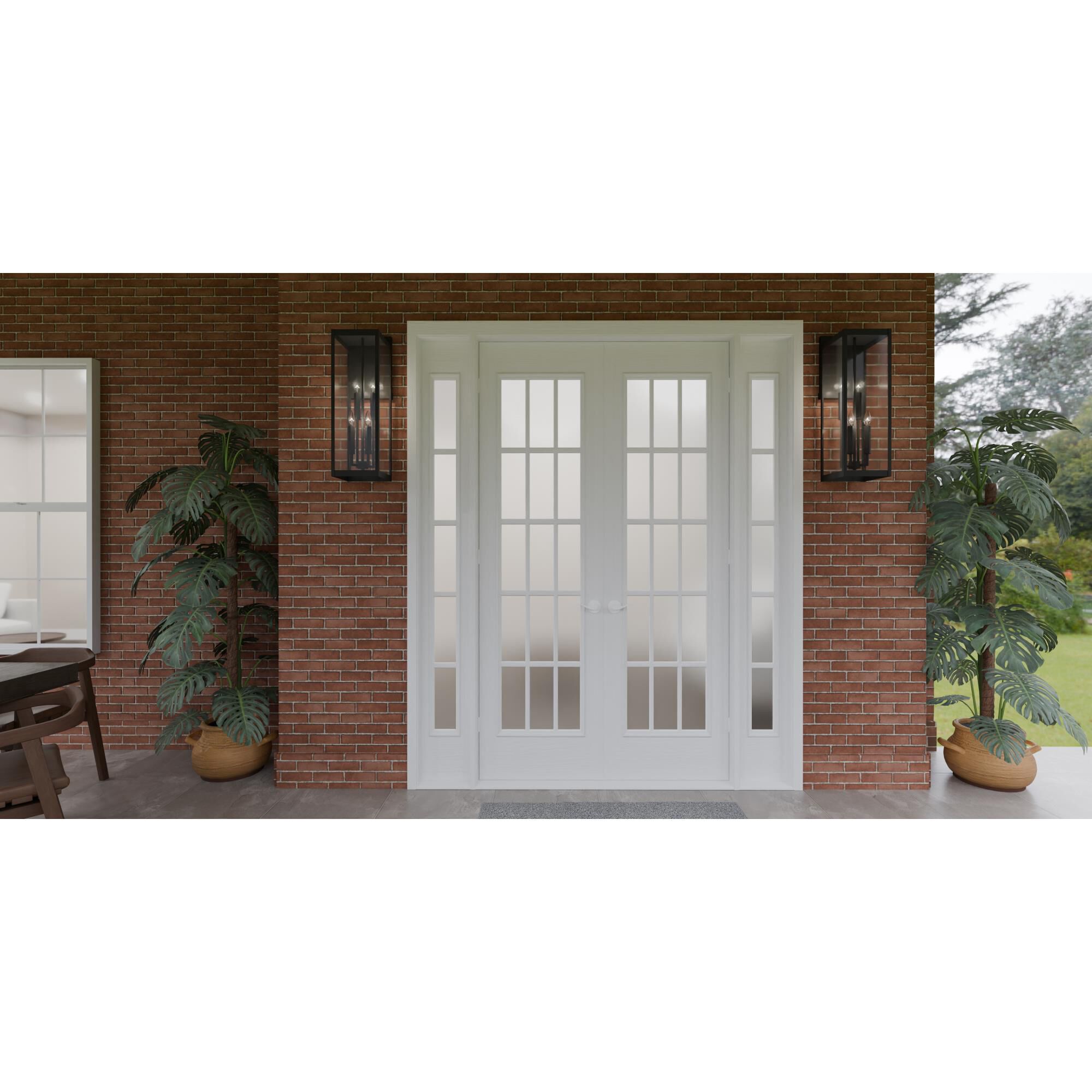 Westover 30 Inch Tall 4 Light Outdoor Wall Light by Quoizel