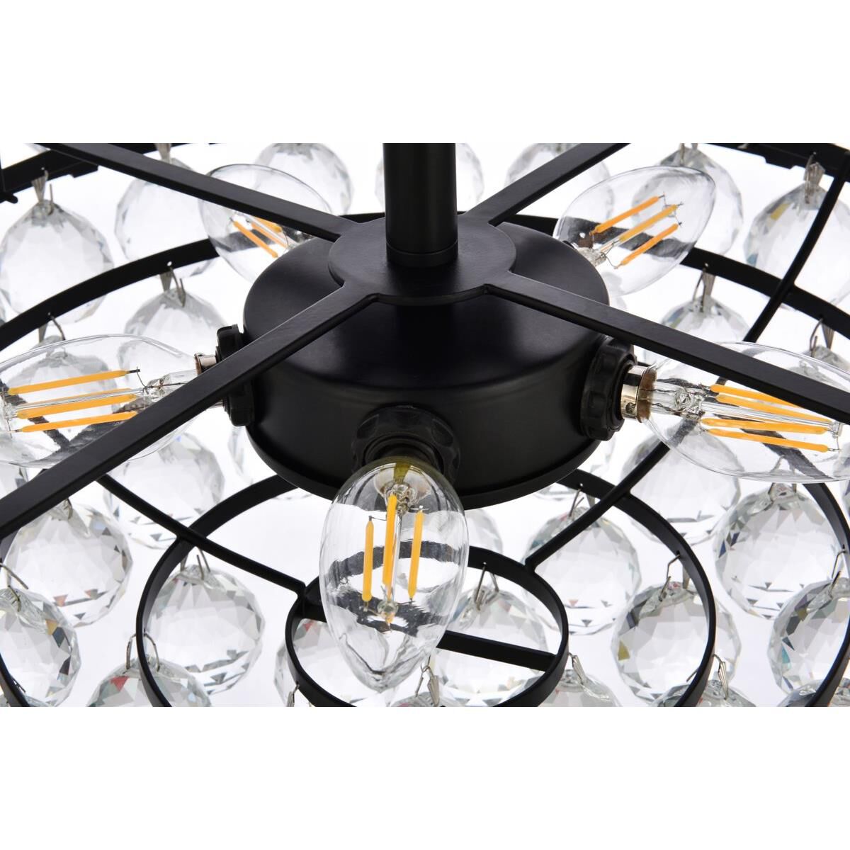 Emilia 18 Inch Large Pendant by Elegant Lighting