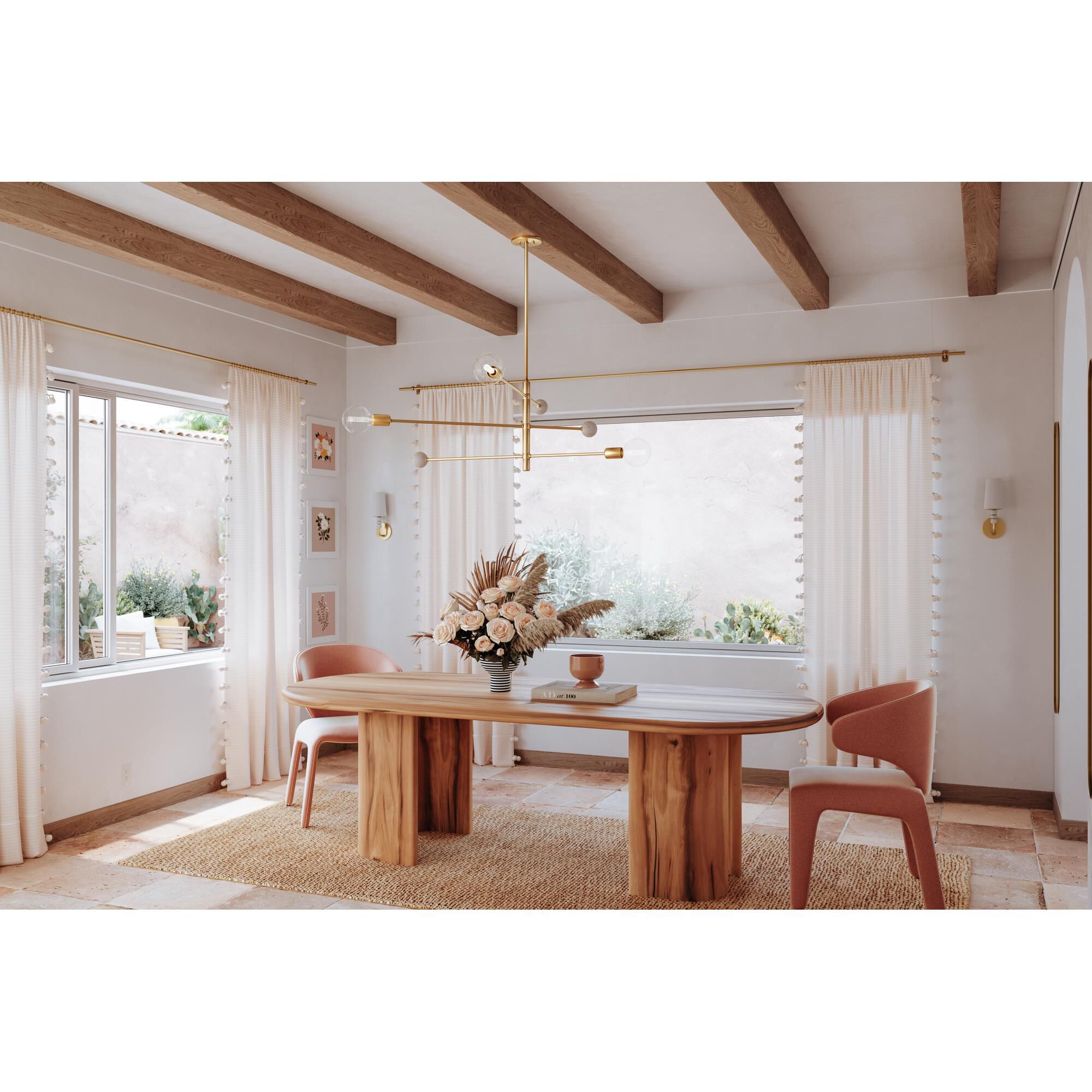 Slater 65.75 Inch Chandelier by Mitzi