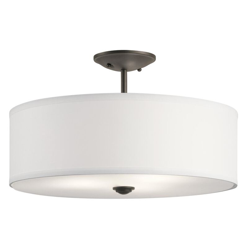 Shailene 18 Inch Semi Flush Mount by Kichler