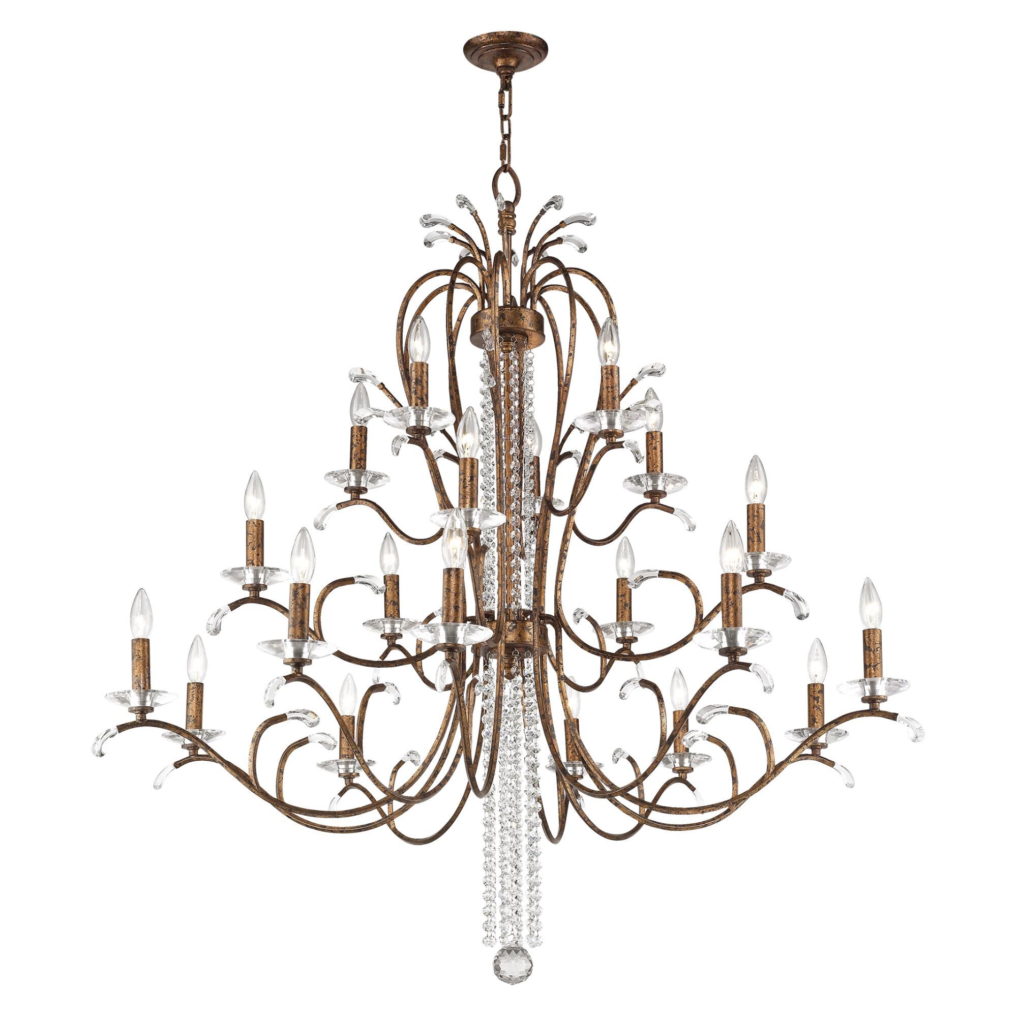 Serafina 20 Light Chandelier by Livex Lighting
