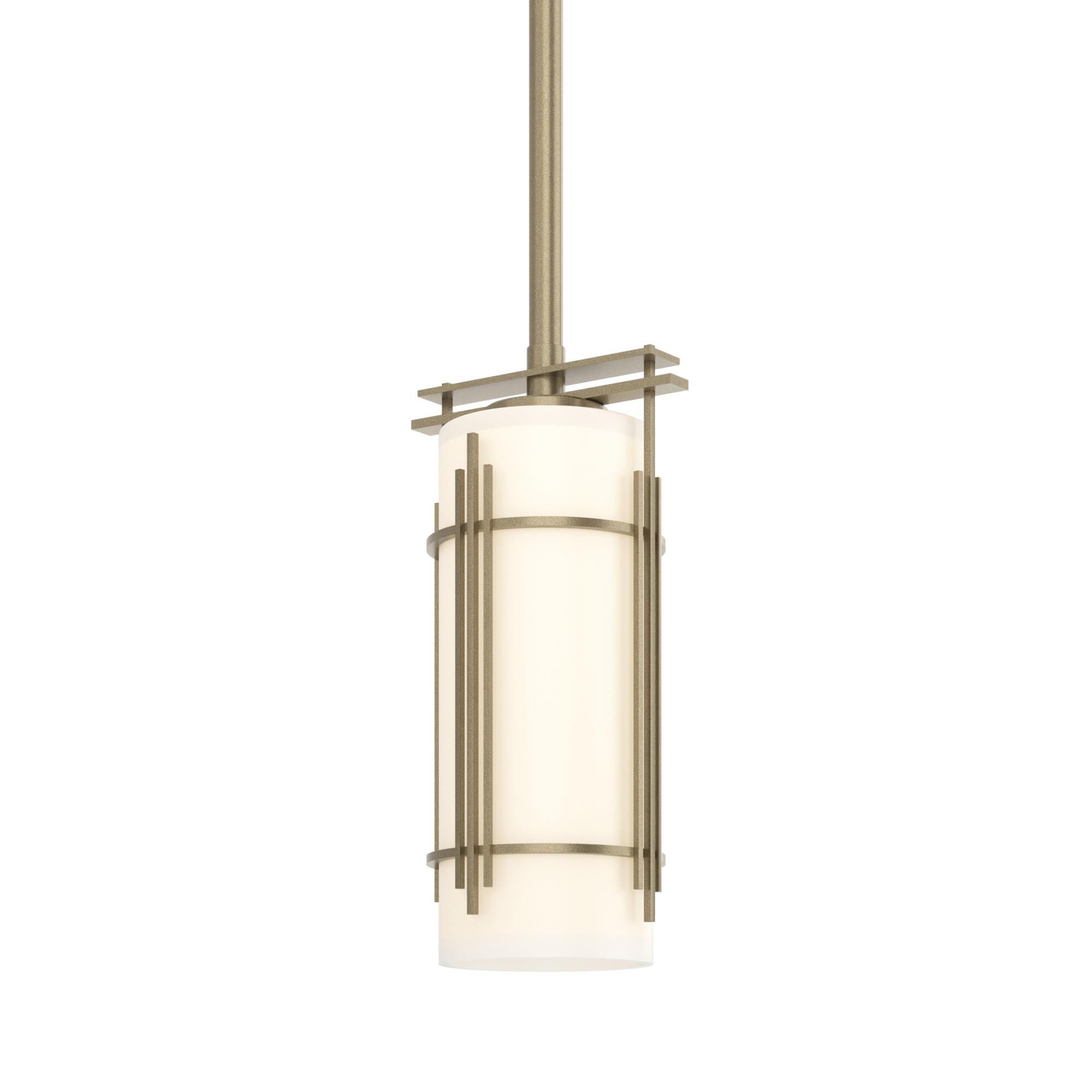 Shown in Soft Gold finish and Opal glass