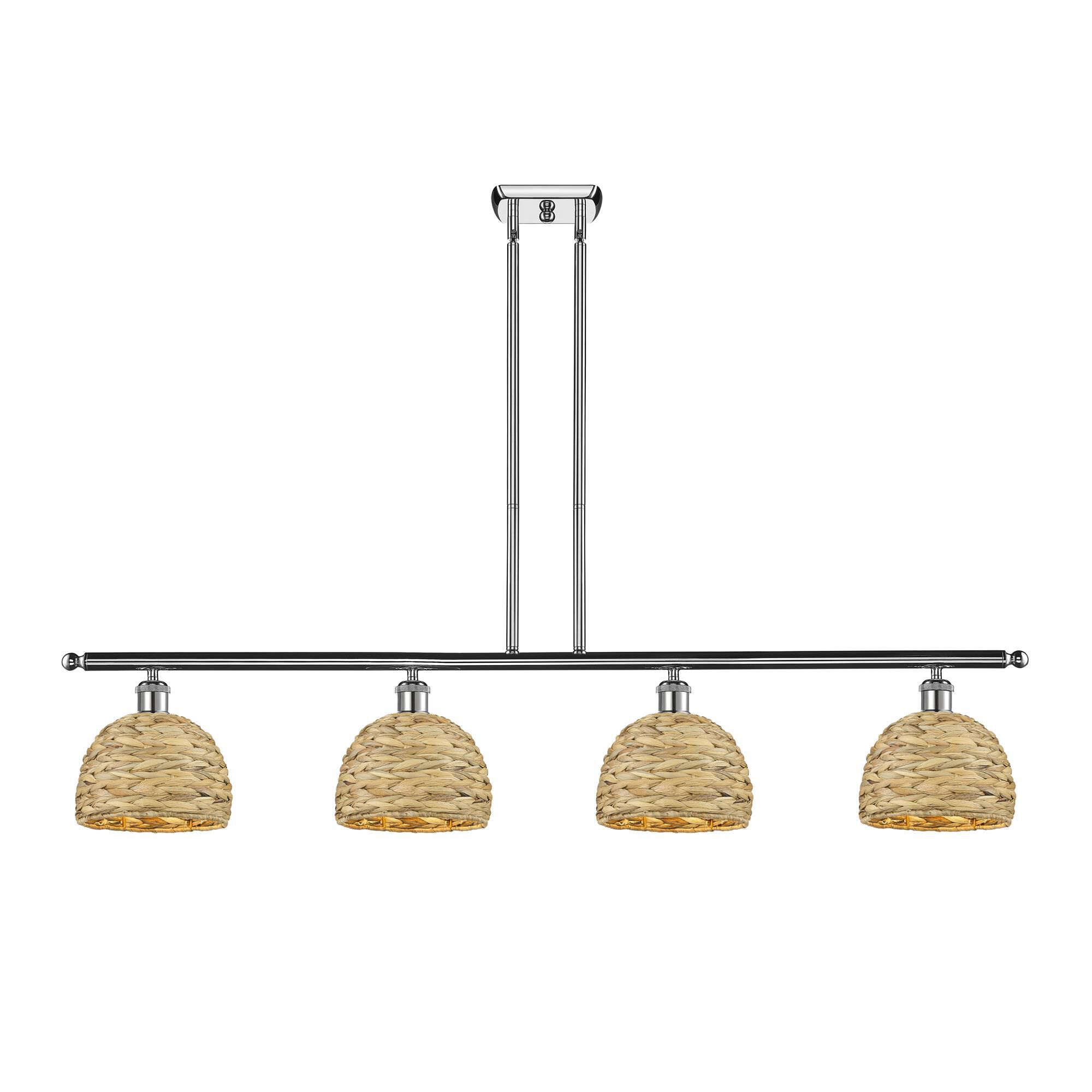 Shown in Polished Chrome finish and Natural shade