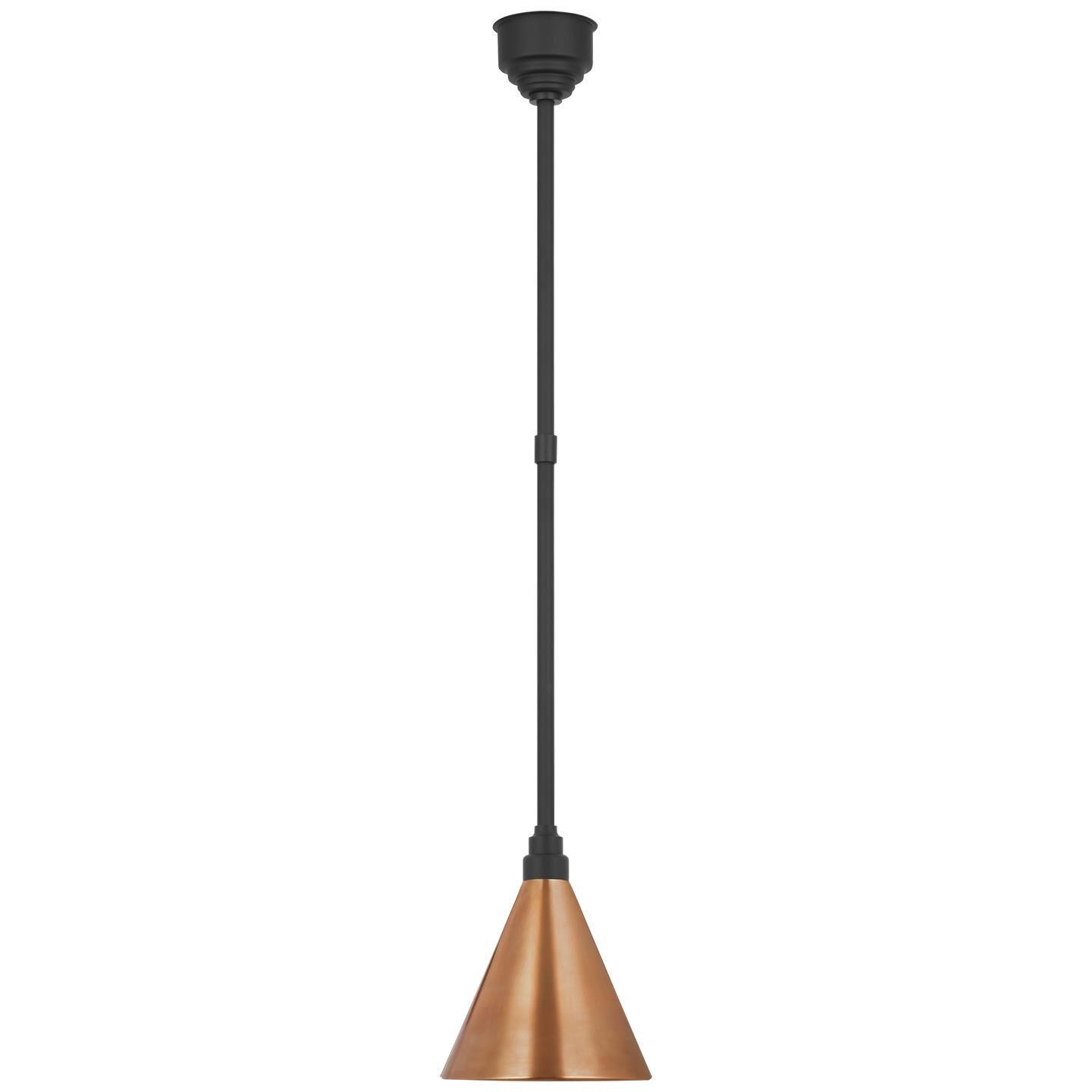 Thomas O'Brien Academy Barn Light 9 Inch Mini Pendant by Visual Comfort Signature Collection