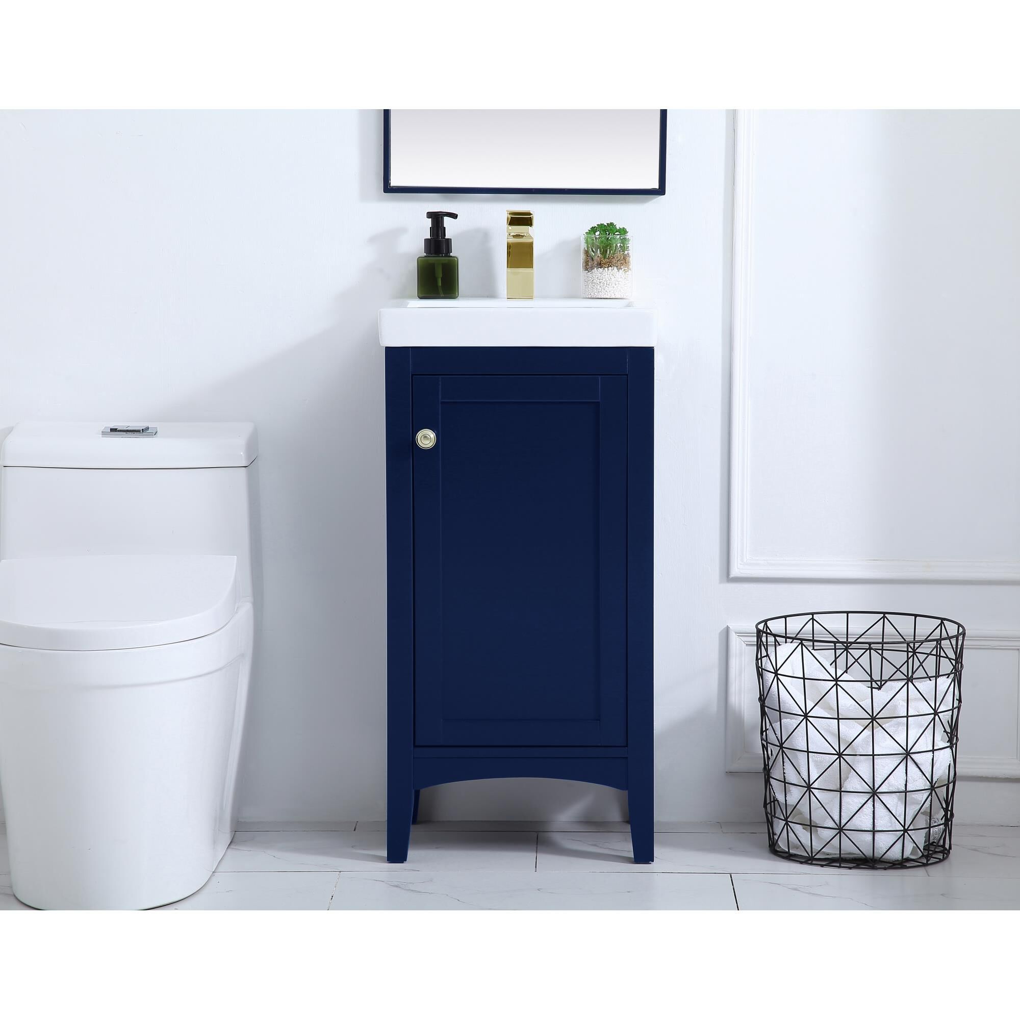 Shown in Blue And Gold With White finish