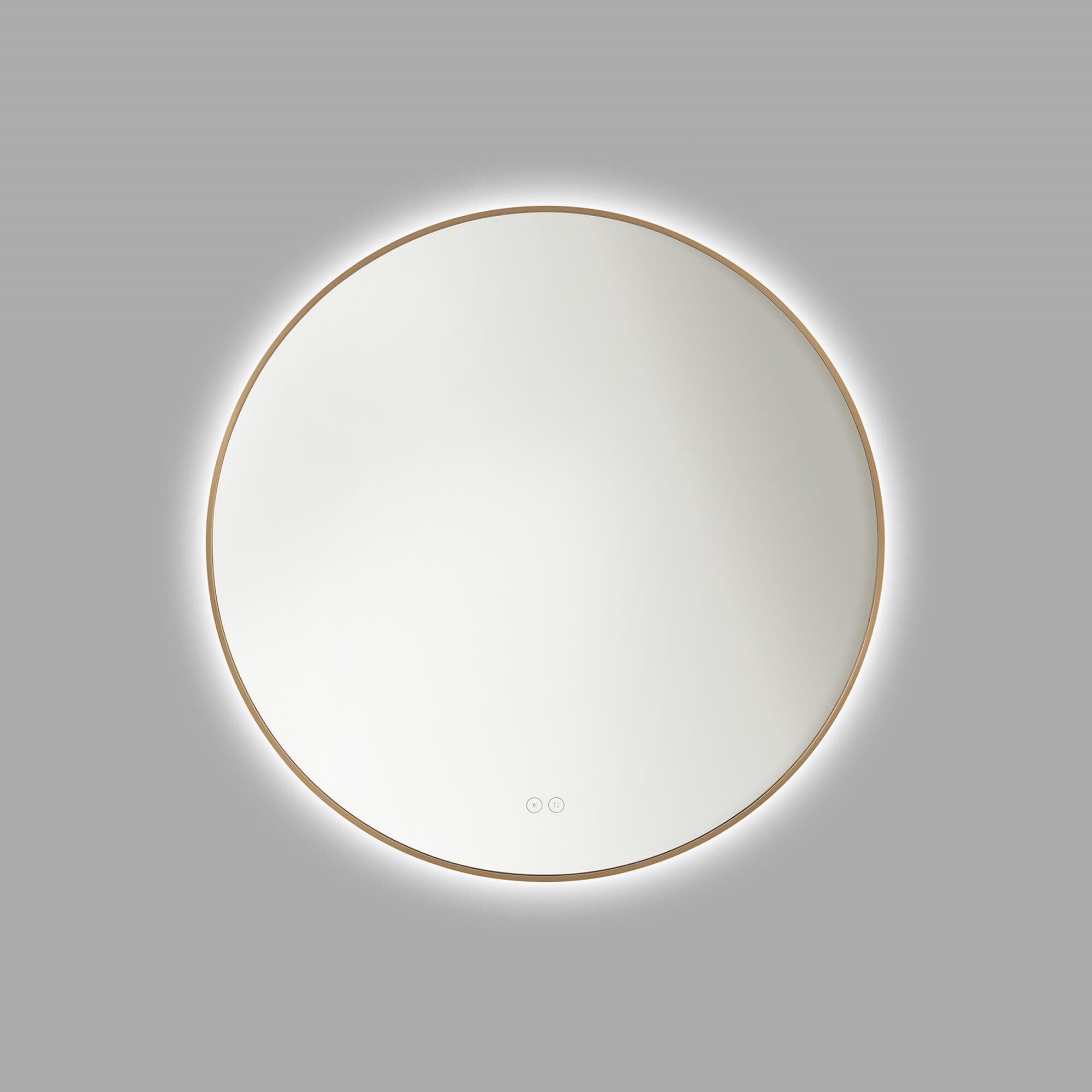 Shown in Satin Brass finish and Mirror Glass shade