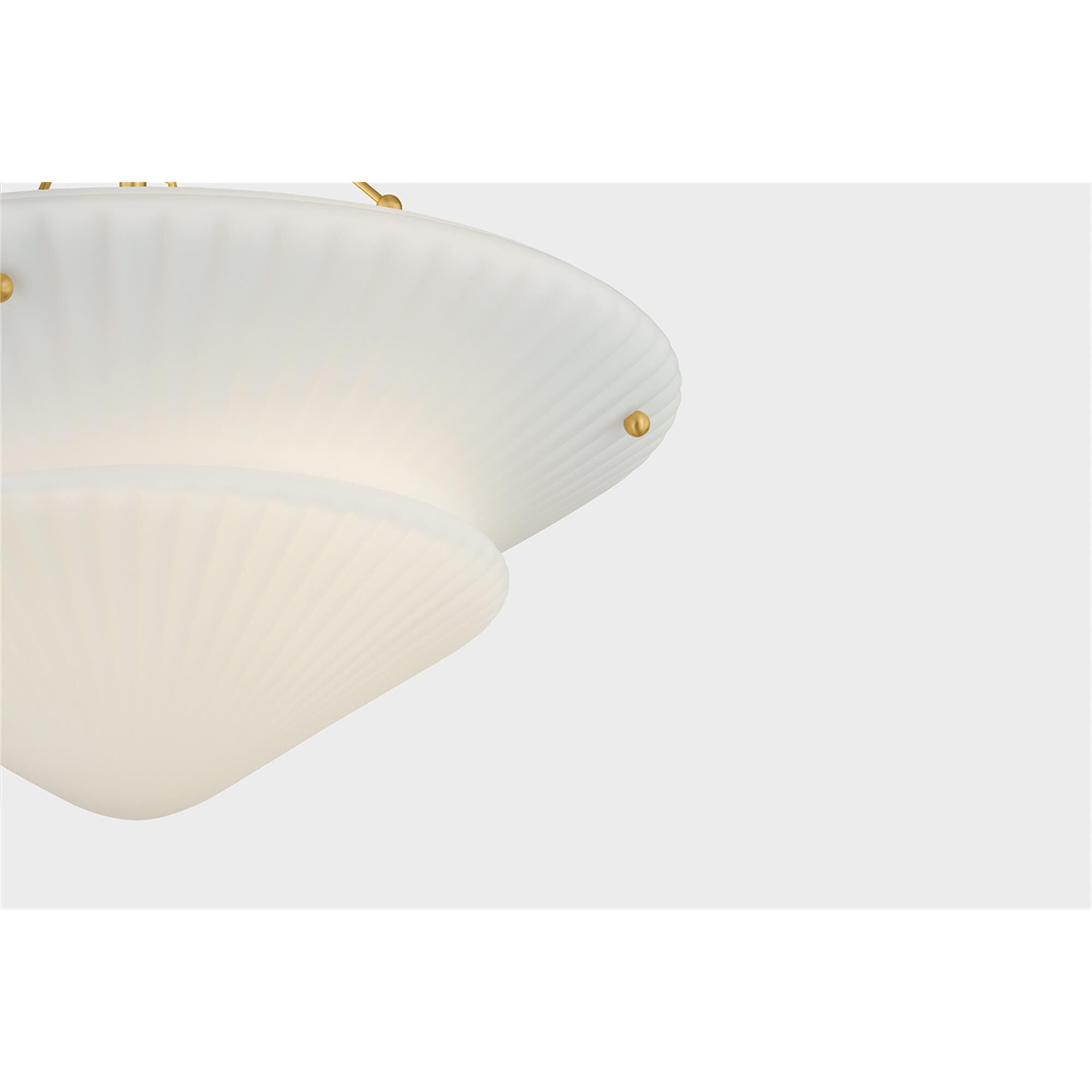 Loburn 20 Inch Semi Flush Mount,