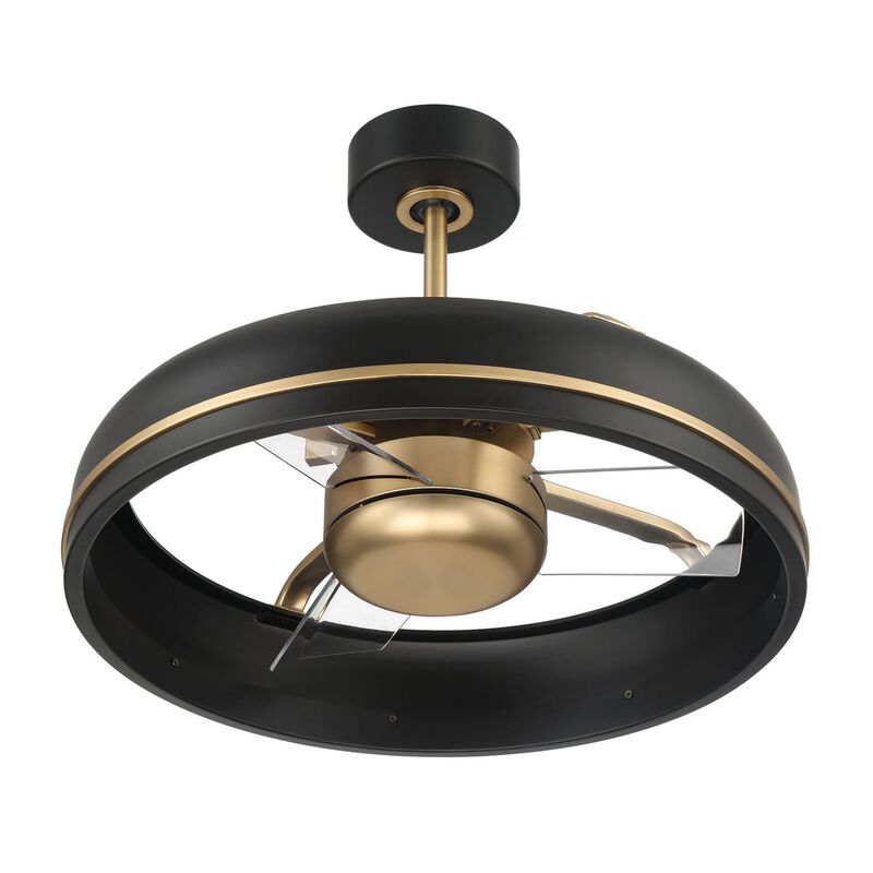 Taylor 20 Inch Chandelier Ceiling Fan with Light Kit by Craftmade