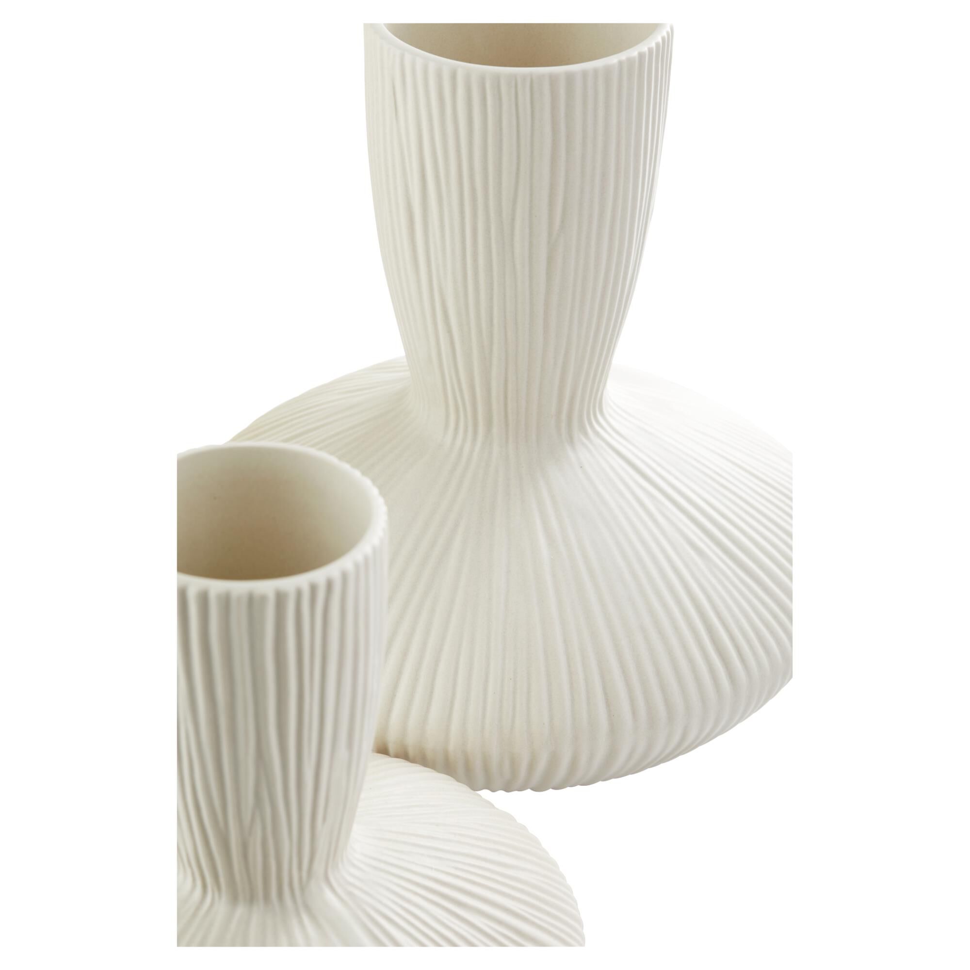 Echo Vase | White - Small Vase-Urn by Cyan Designs