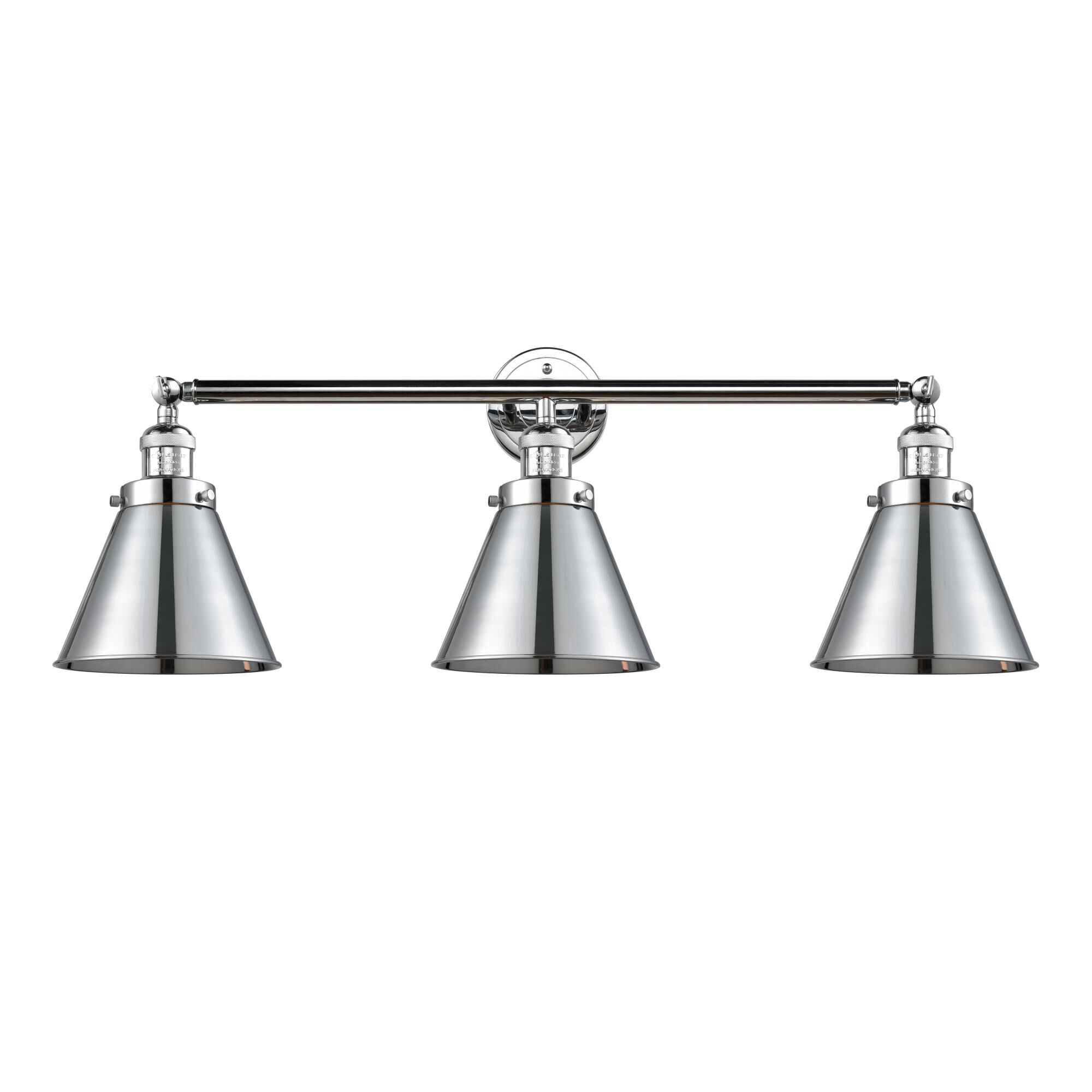 Shown in Polished Chrome finish and Polished Chrome Appalachian shade