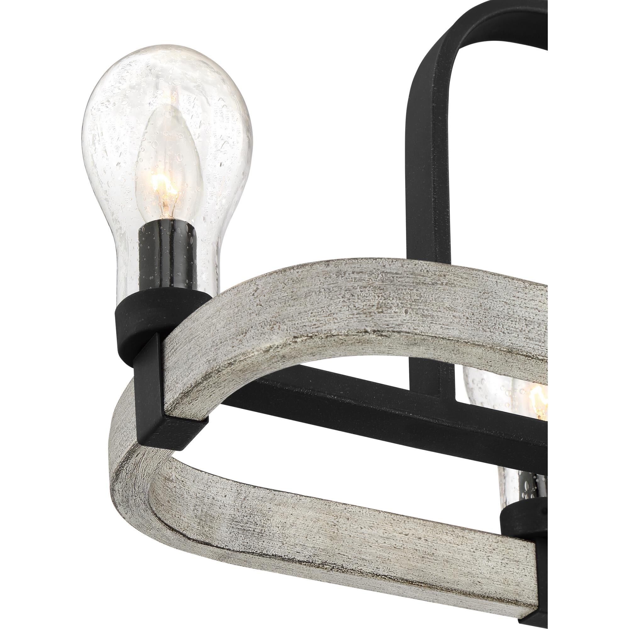 36 Inch 6 Light Linear Suspension Light by Quoizel