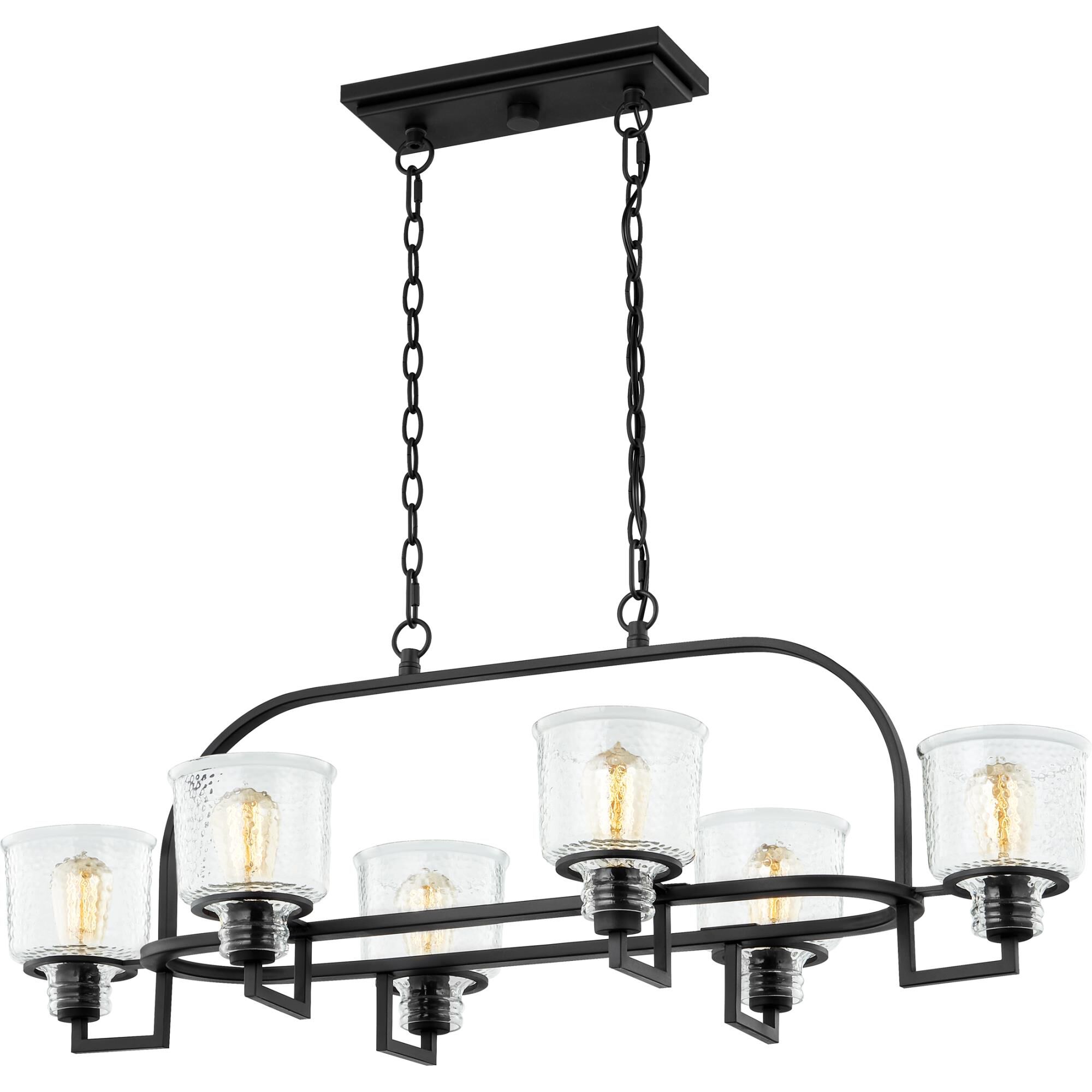 Holden 41 Inch 6 Light Linear Suspension Light by Quoizel