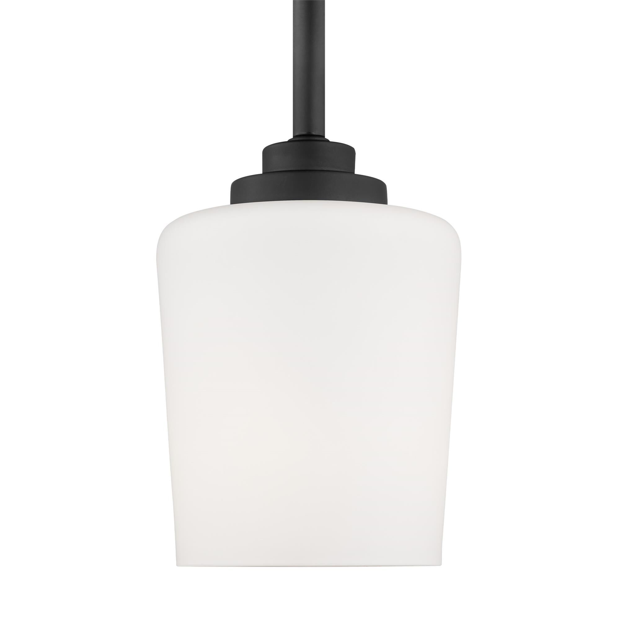 Shown in Midnight Black finish and Etched with White Inside glass